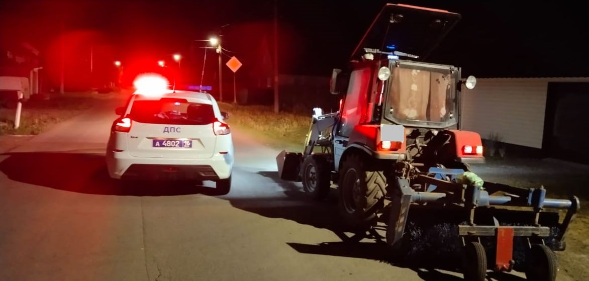 Минувшей ночью автоинспекторы задержали нетрезвого водителя