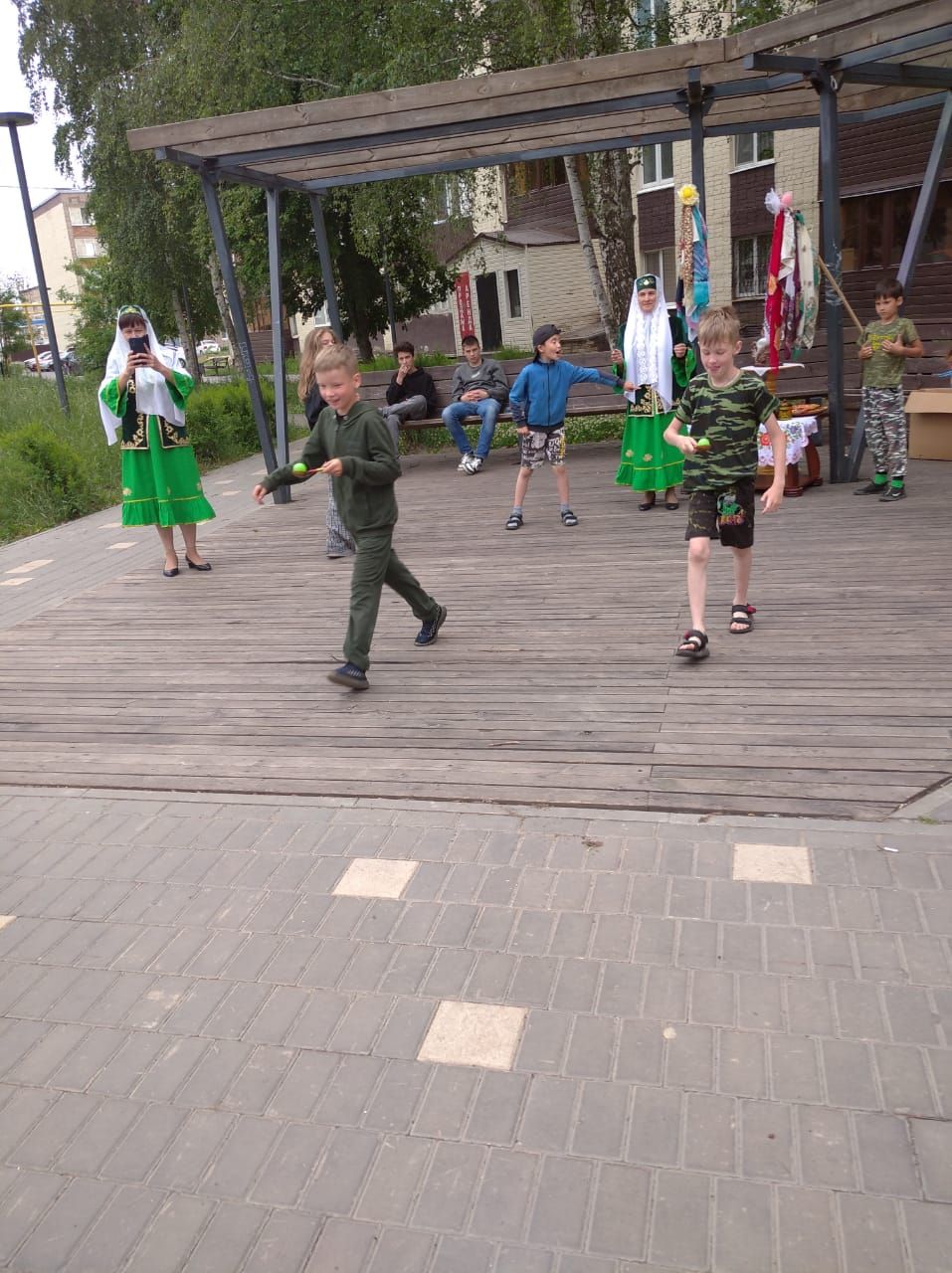 Коллектив детского сада «Колосок» пригласил юных нурлатцев на детский Сабантуй