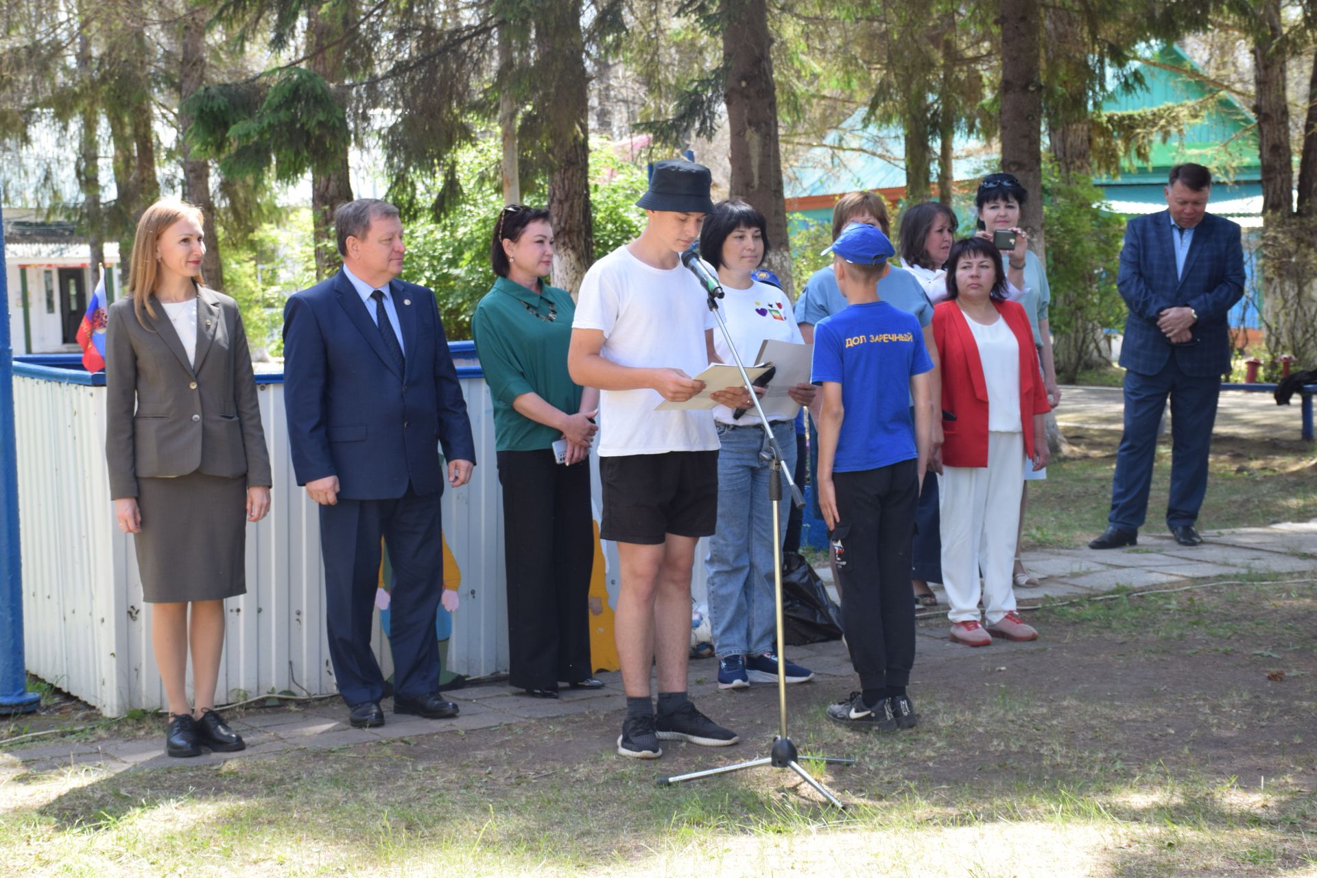 В Нурлате торжественно открыли летнюю смену в лагере «Заречный»