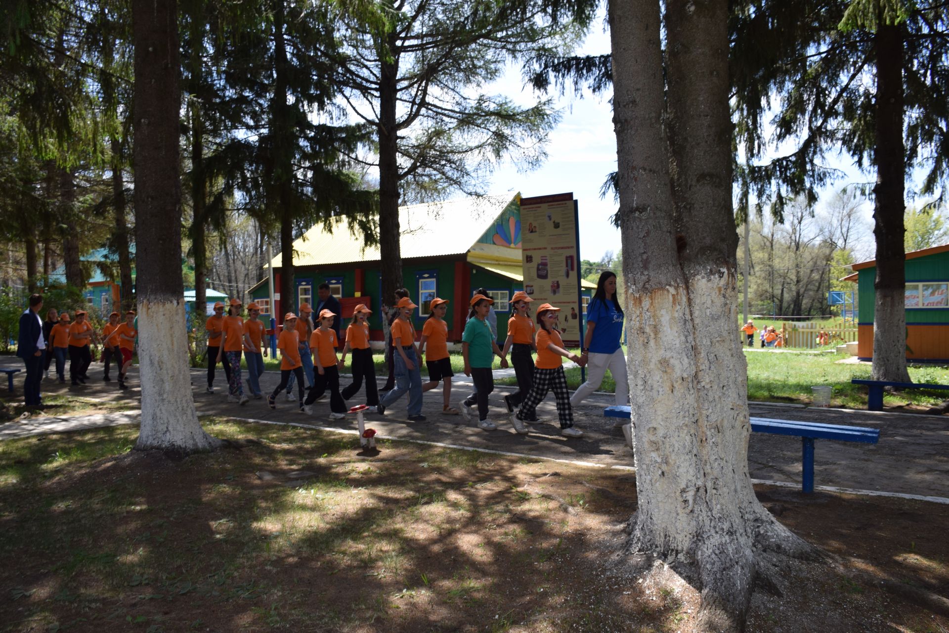 В Нурлате торжественно открыли летнюю смену в лагере «Заречный»