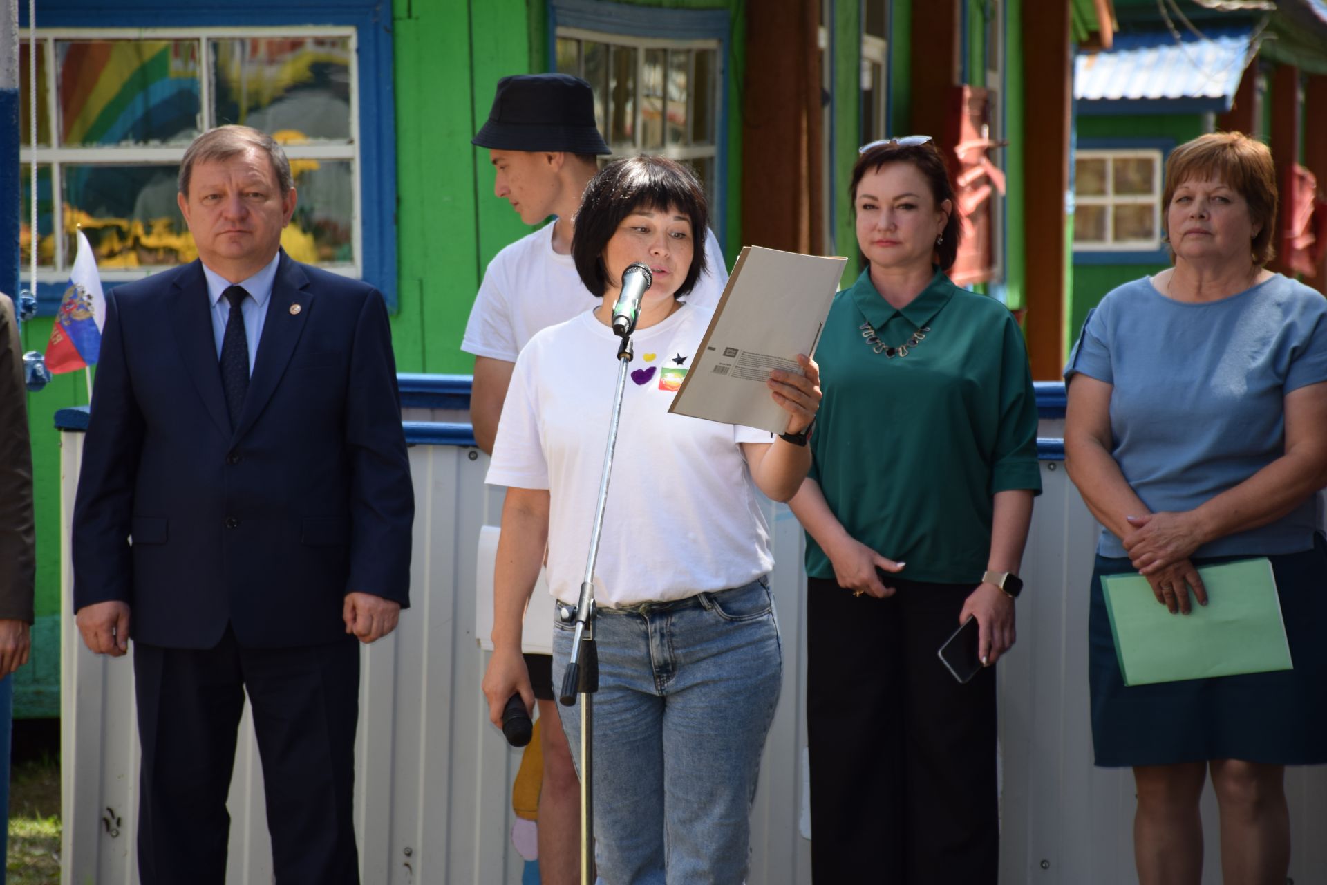 В Нурлате торжественно открыли летнюю смену в лагере «Заречный»