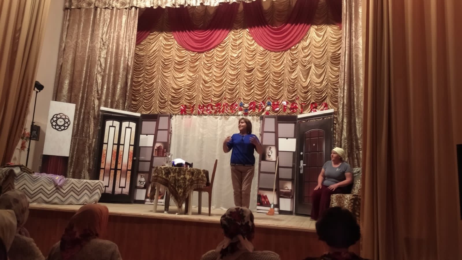 Степноозерский народный театр Нурлатского района поставил новый спектакль
