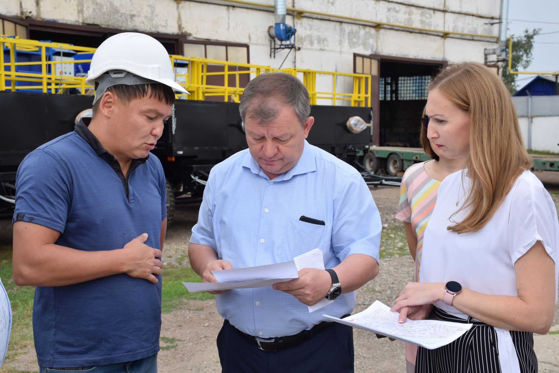 Глава Нурлатского района ознакомился с деятельностью промышленного предприятия «Промсервис»