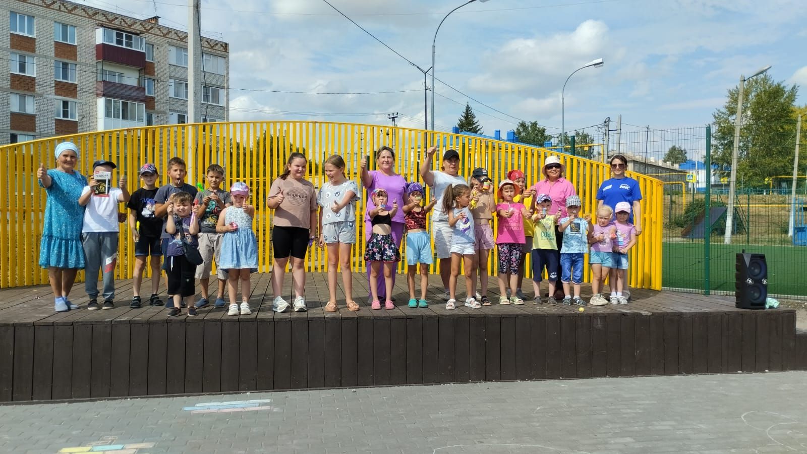 Для юных нурлатцев состоялся праздник, посвященный Яблочному Спасу
