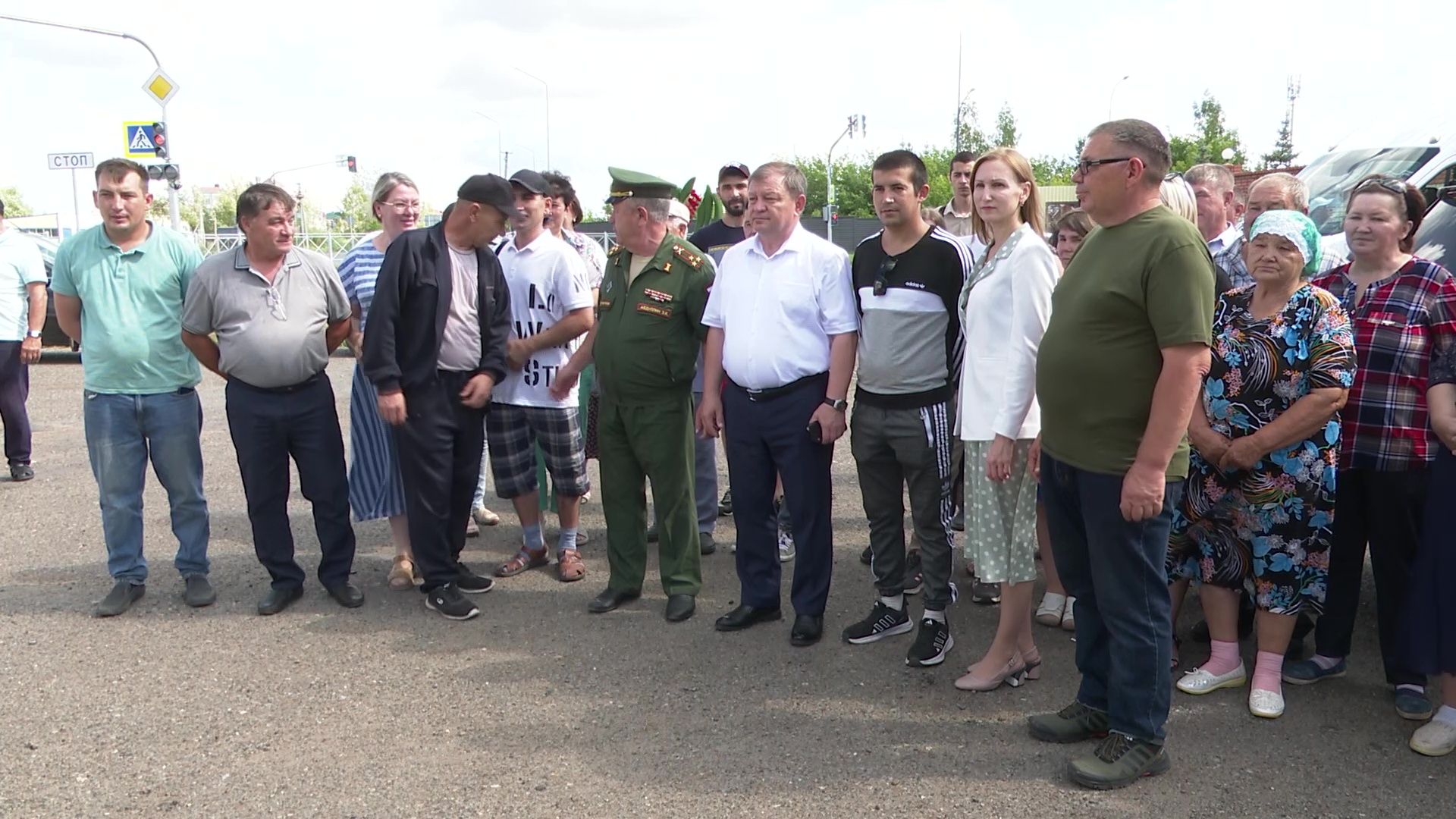 Из Нурлата в зону СВО отправили очередную группу контрактников