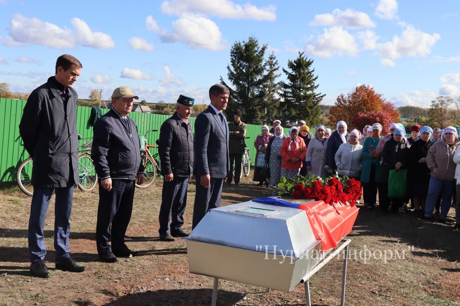 В Нурлатском районе простились с участником СВО Фанилом Амировичем Зиннуровым
