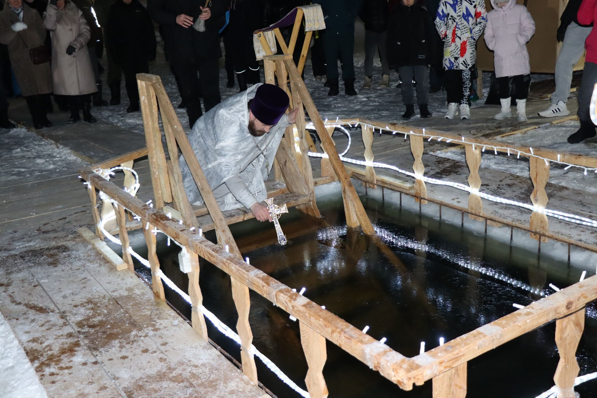 В крещенскую иордань окунулся 11-летний нурлатец