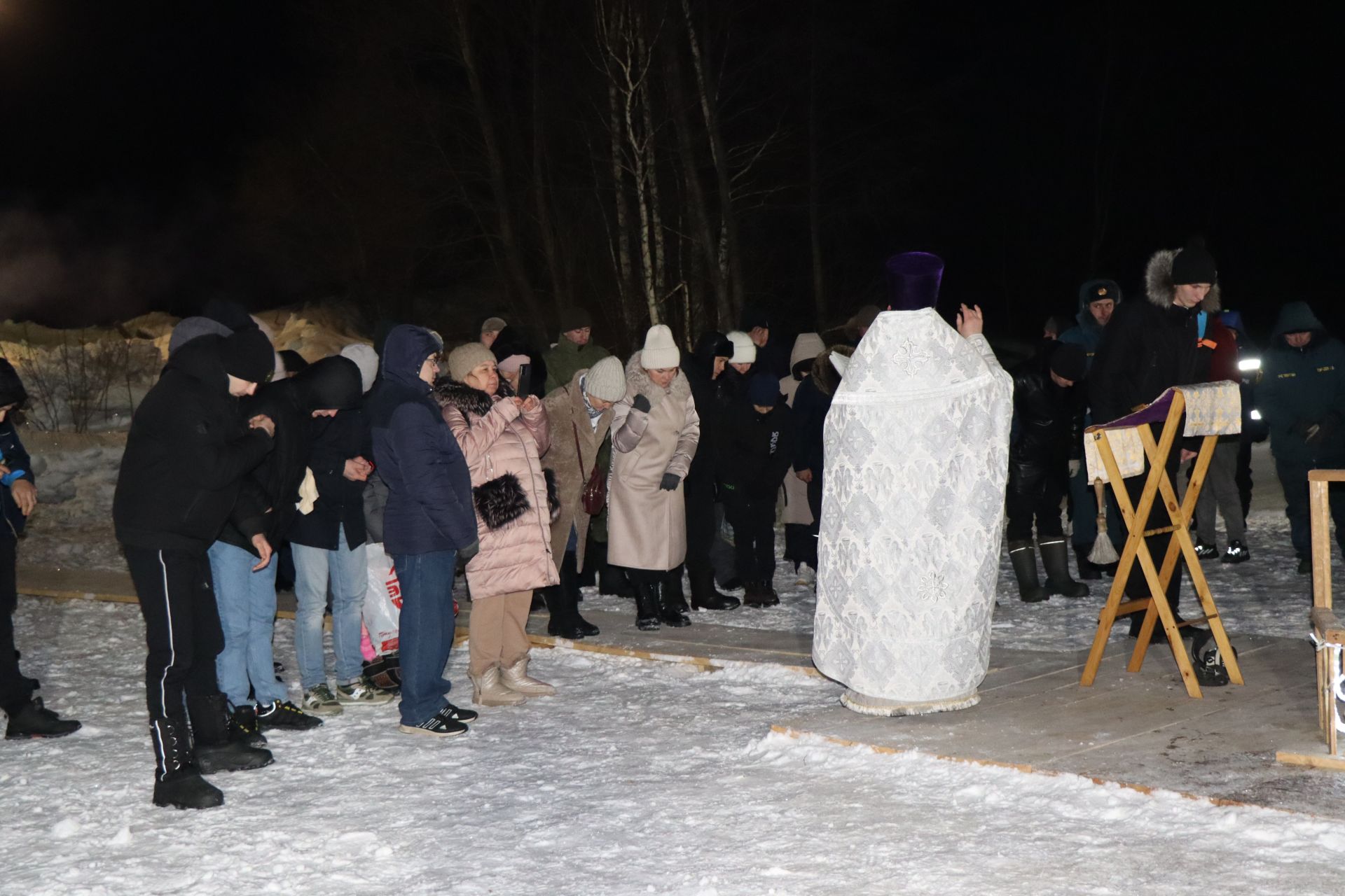 В крещенскую иордань окунулся 11-летний нурлатец