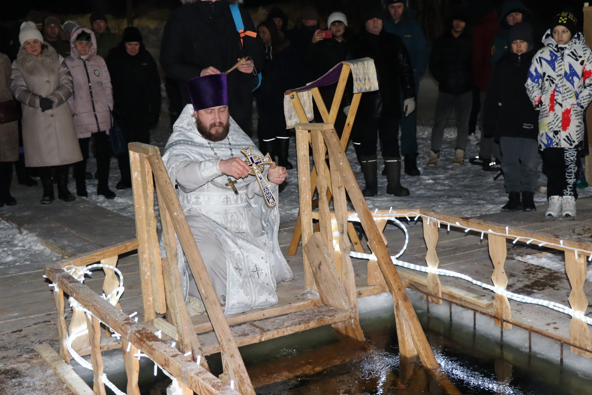 В крещенскую иордань окунулся 11-летний нурлатец