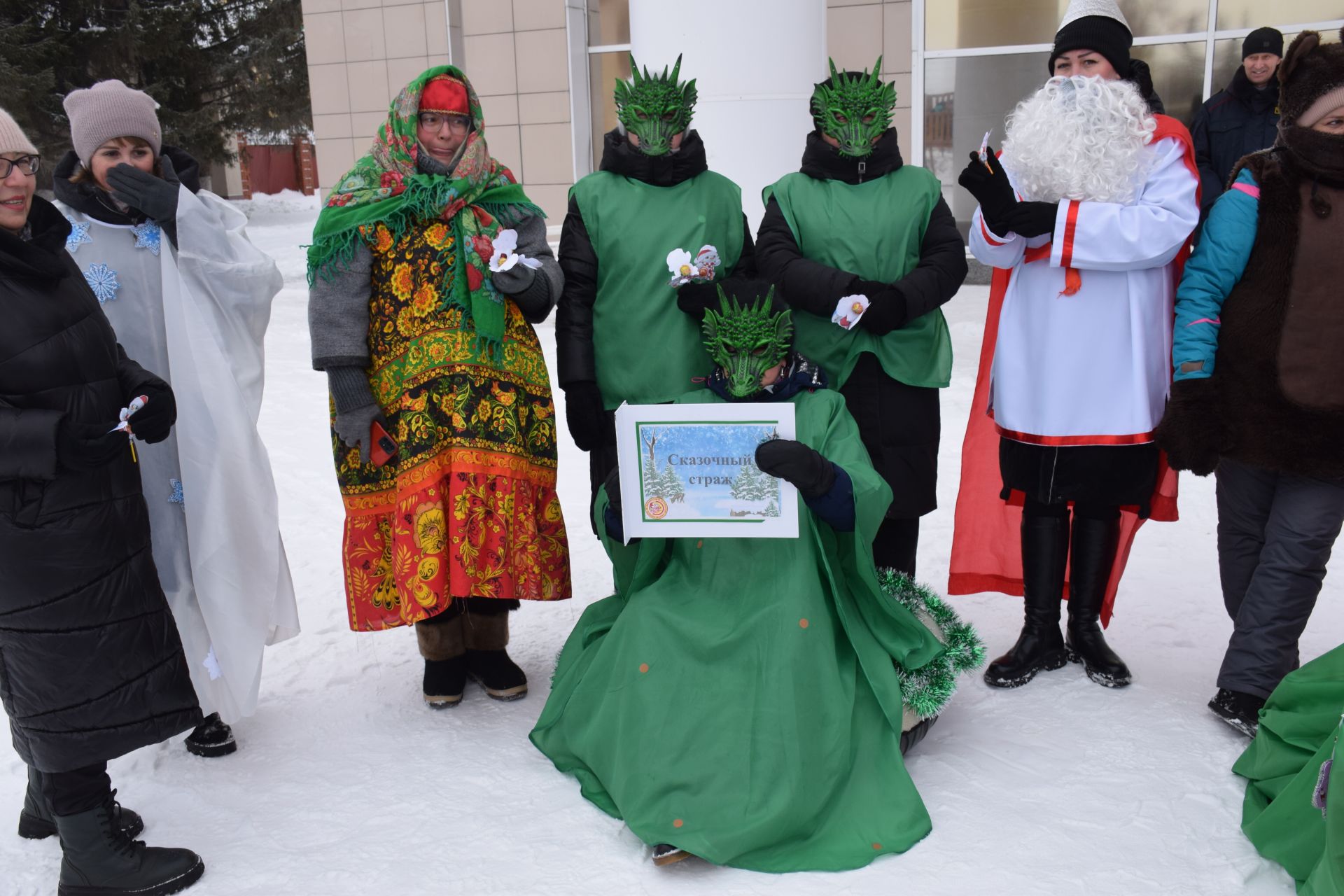 В Нурлате прошел традиционный фестиваль креативных санок «СаниFest»