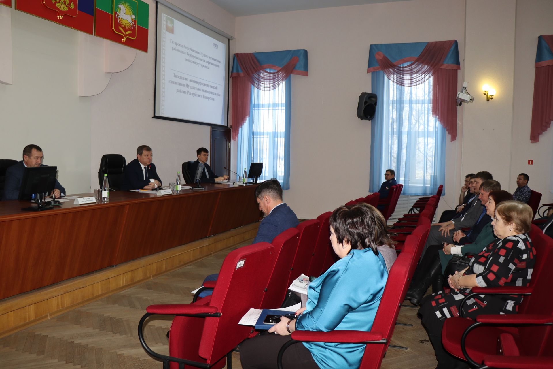 На заседании АТК в Нурлате обсудили вопросы по обеспечению безопасности в период выборов Президента России