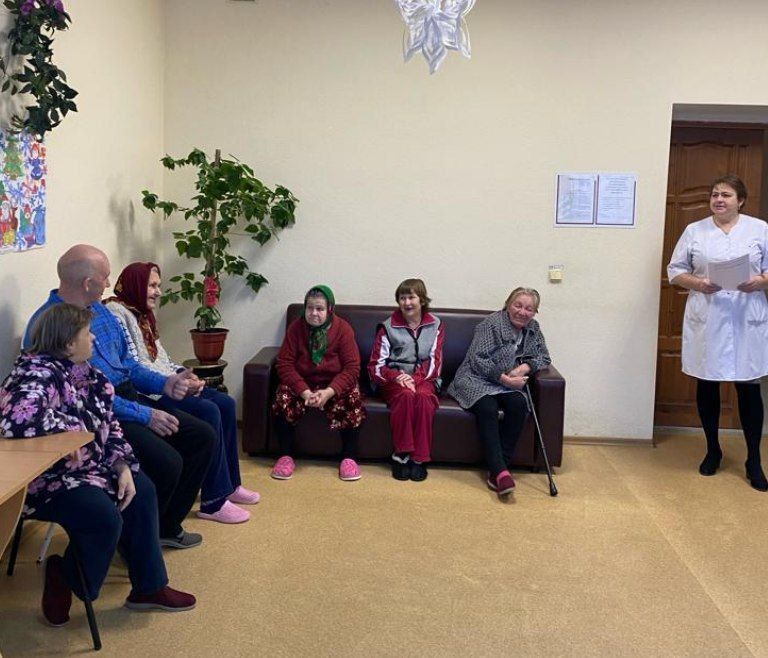 В Нурлатском доме для престарелых в первые дни нового года говорили о здоровье