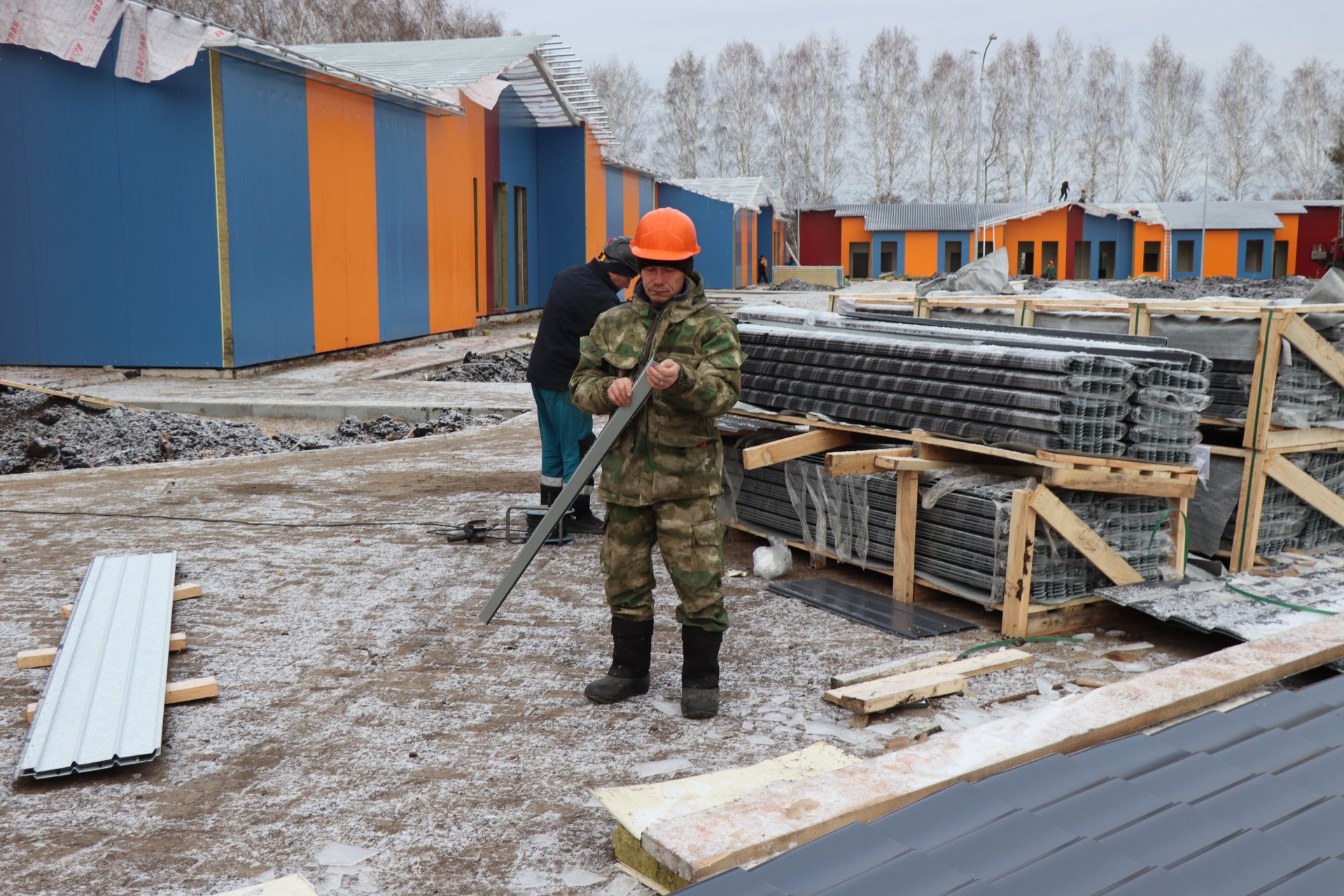 Дамир Ишкинеев показал министру строящийся объект