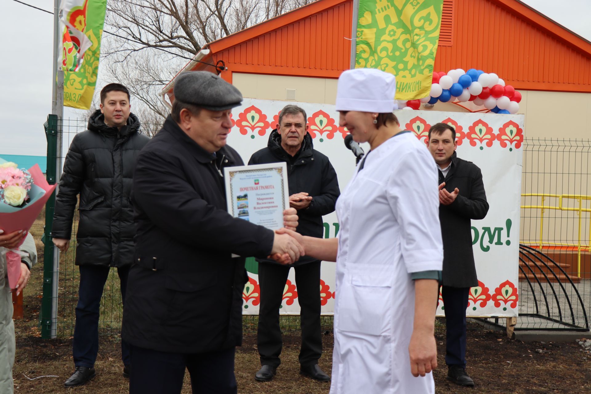 В деревне Абрыскино Нурлатского района открыли новый модульный ФАП (фоторепортаж)