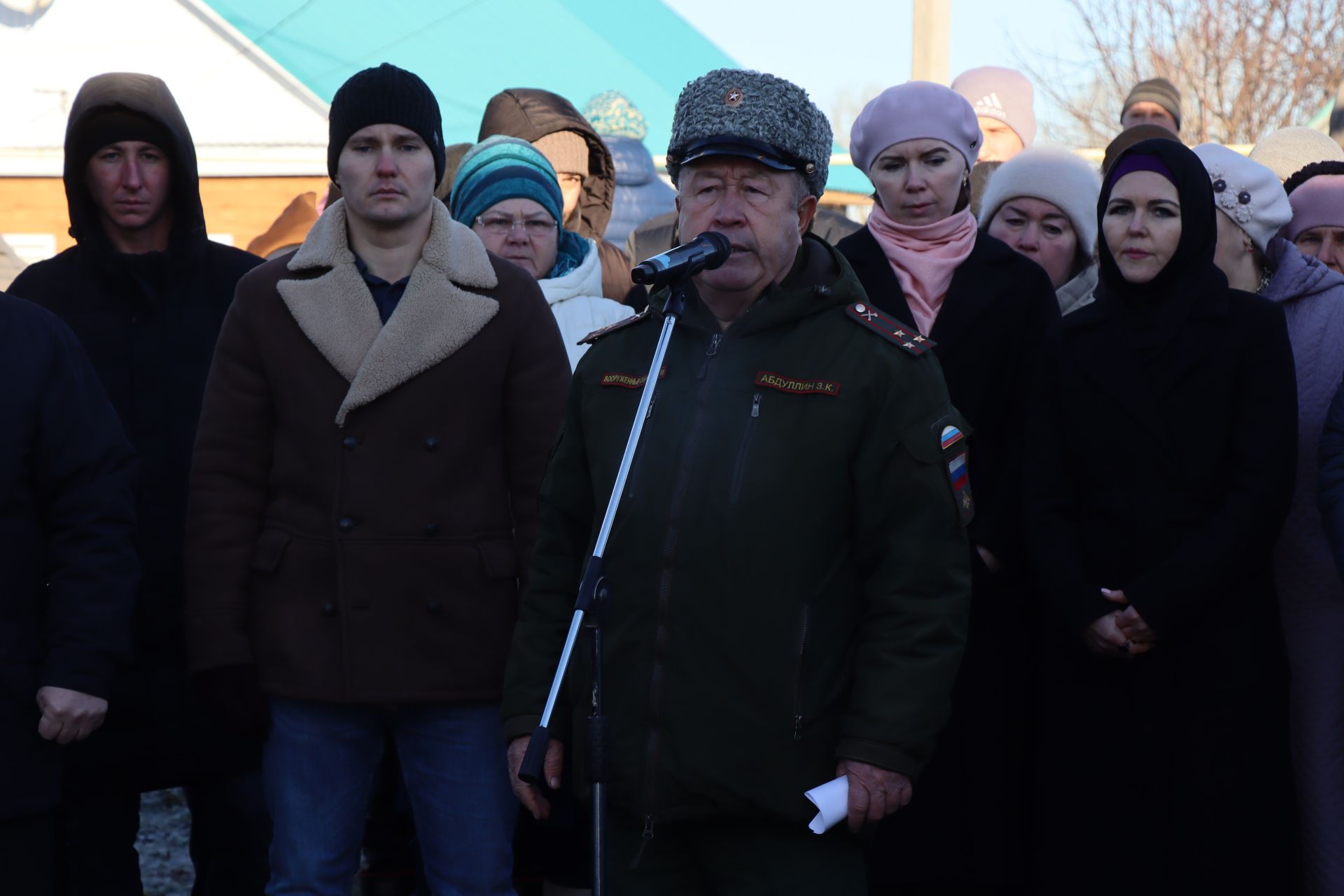 В селе Бурметьево Нурлатского района проводили в последний путь Ахметова Ильфата