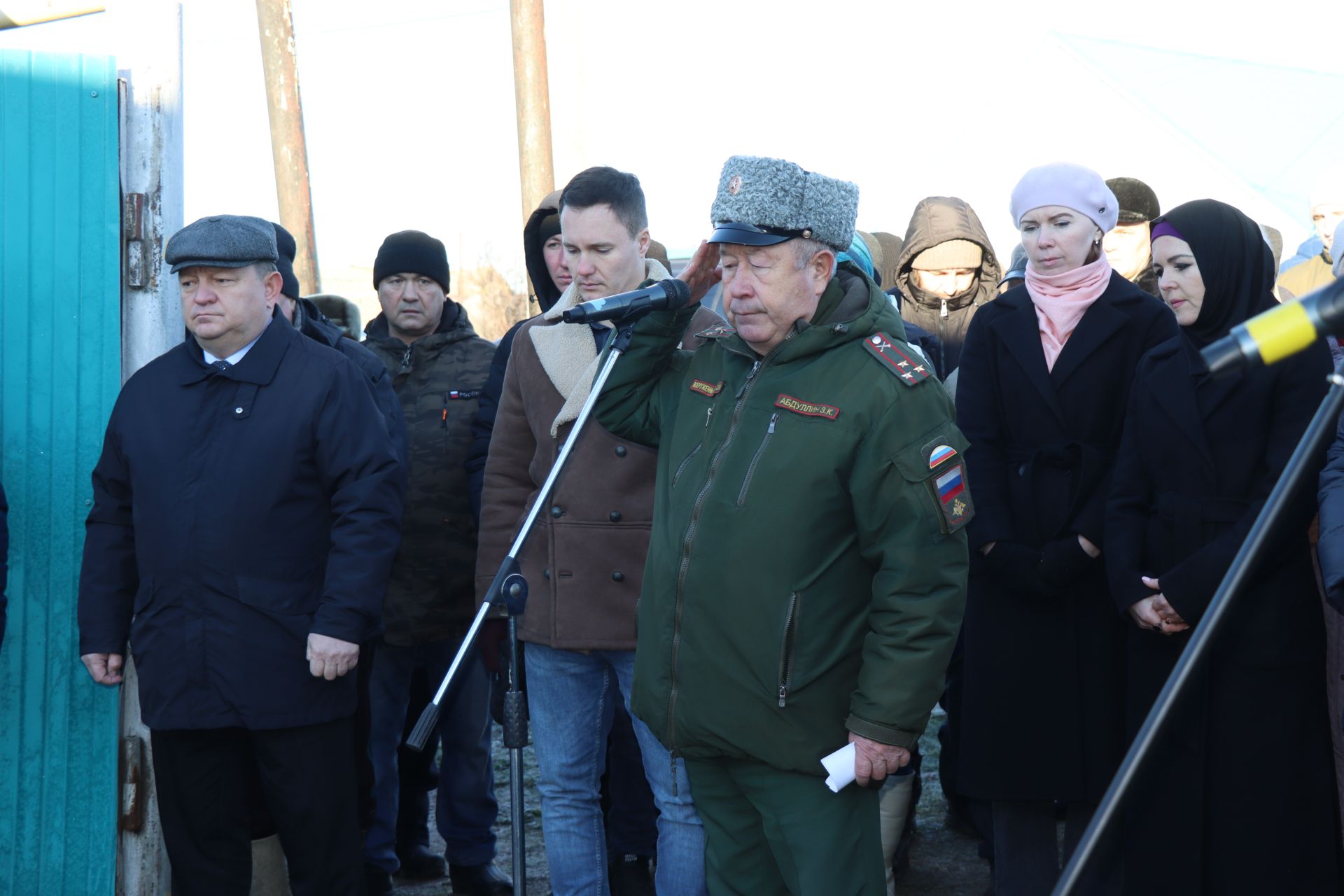 В селе Бурметьево Нурлатского района проводили в последний путь Ахметова Ильфата