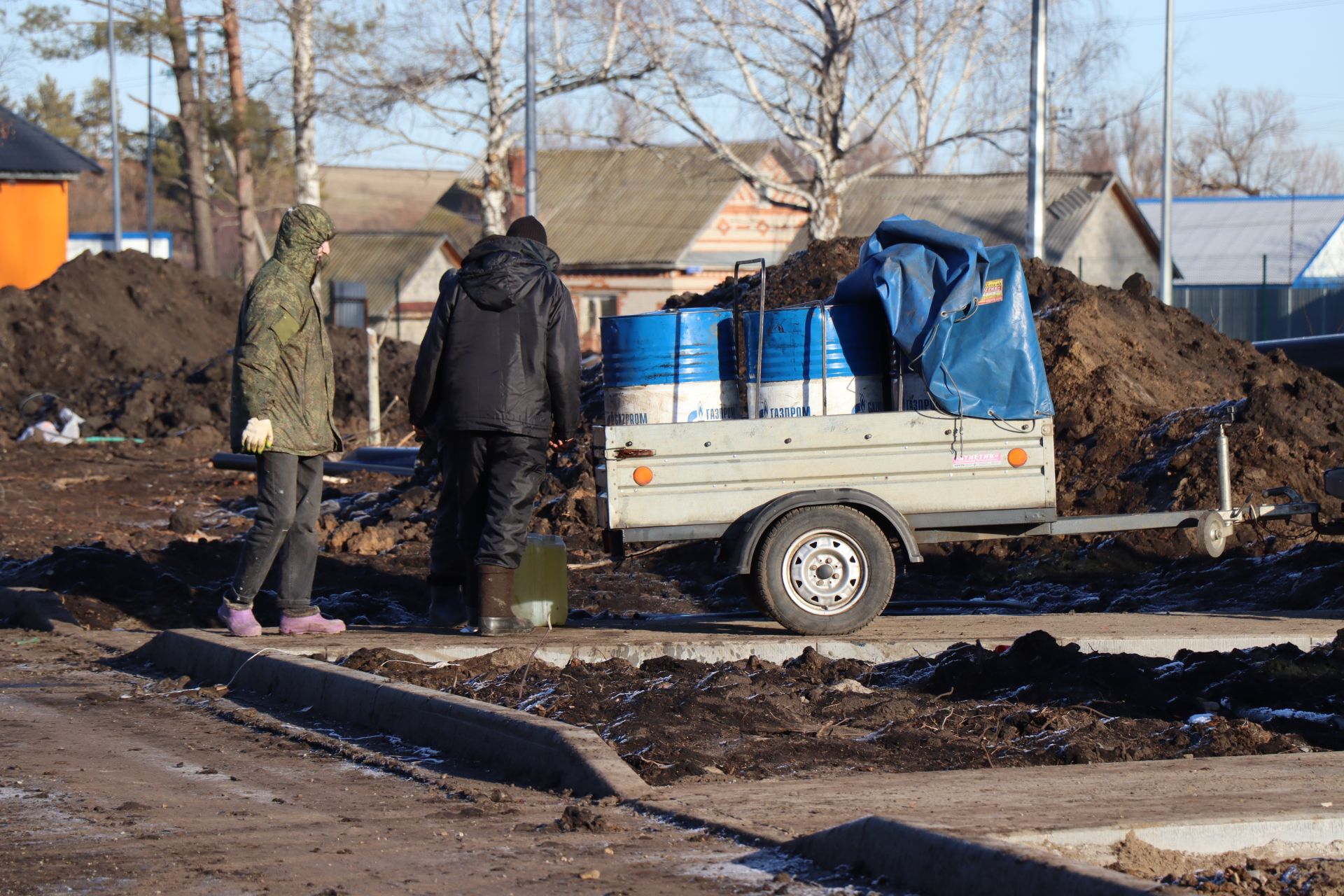 Дамир Ишкинеев посетил строящийся детский лагерь «Заречный»