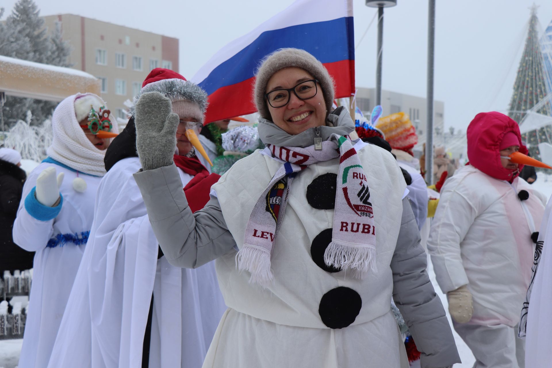 В Нурлате состоялся фестиваль креативных санок «СаниFest» (фоторепортаж)