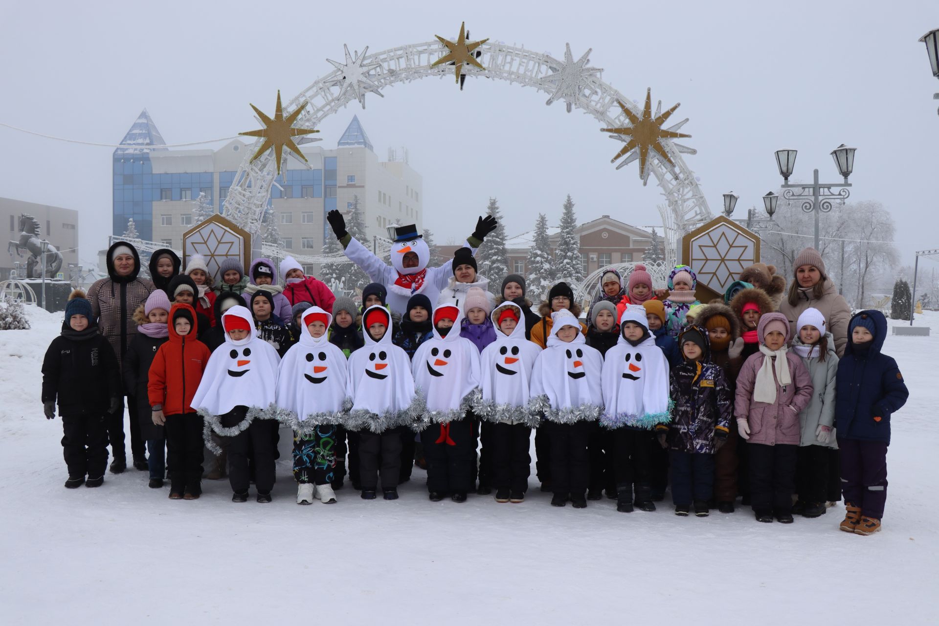 В Нурлате состоялся фестиваль креативных санок «СаниFest» (фоторепортаж)