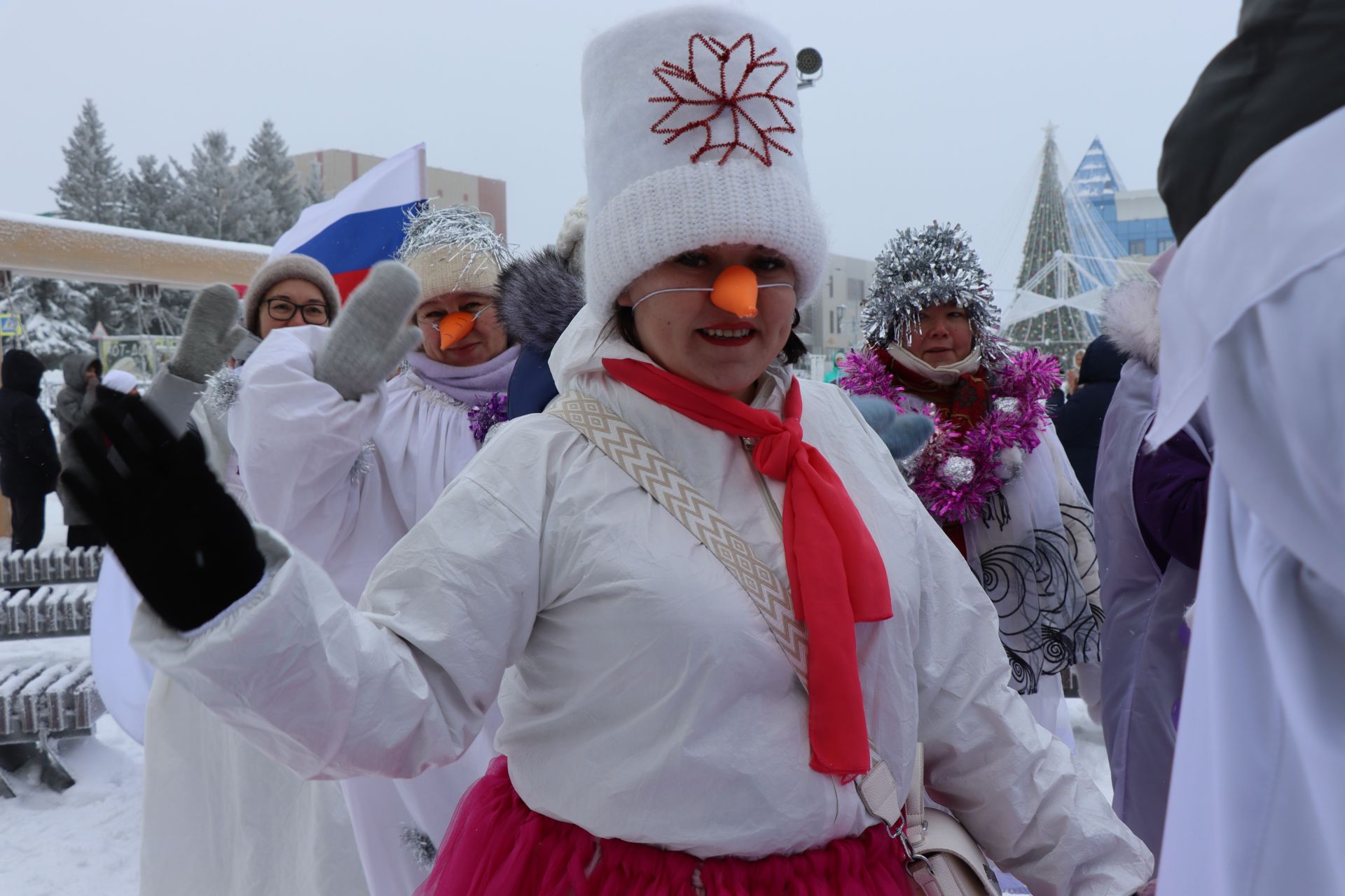 В Нурлате состоялся фестиваль креативных санок «СаниFest» (фоторепортаж)