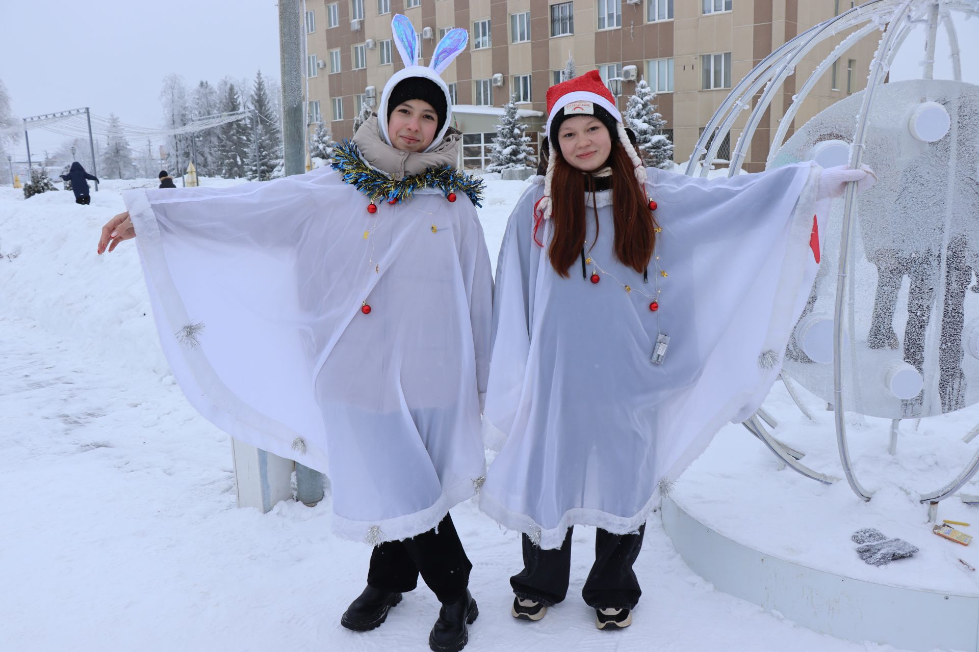 В Нурлате состоялся фестиваль креативных санок «СаниFest» (фоторепортаж)