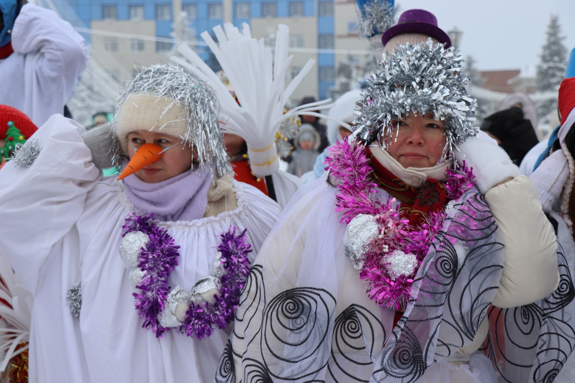 В Нурлате состоялся фестиваль креативных санок «СаниFest» (фоторепортаж)