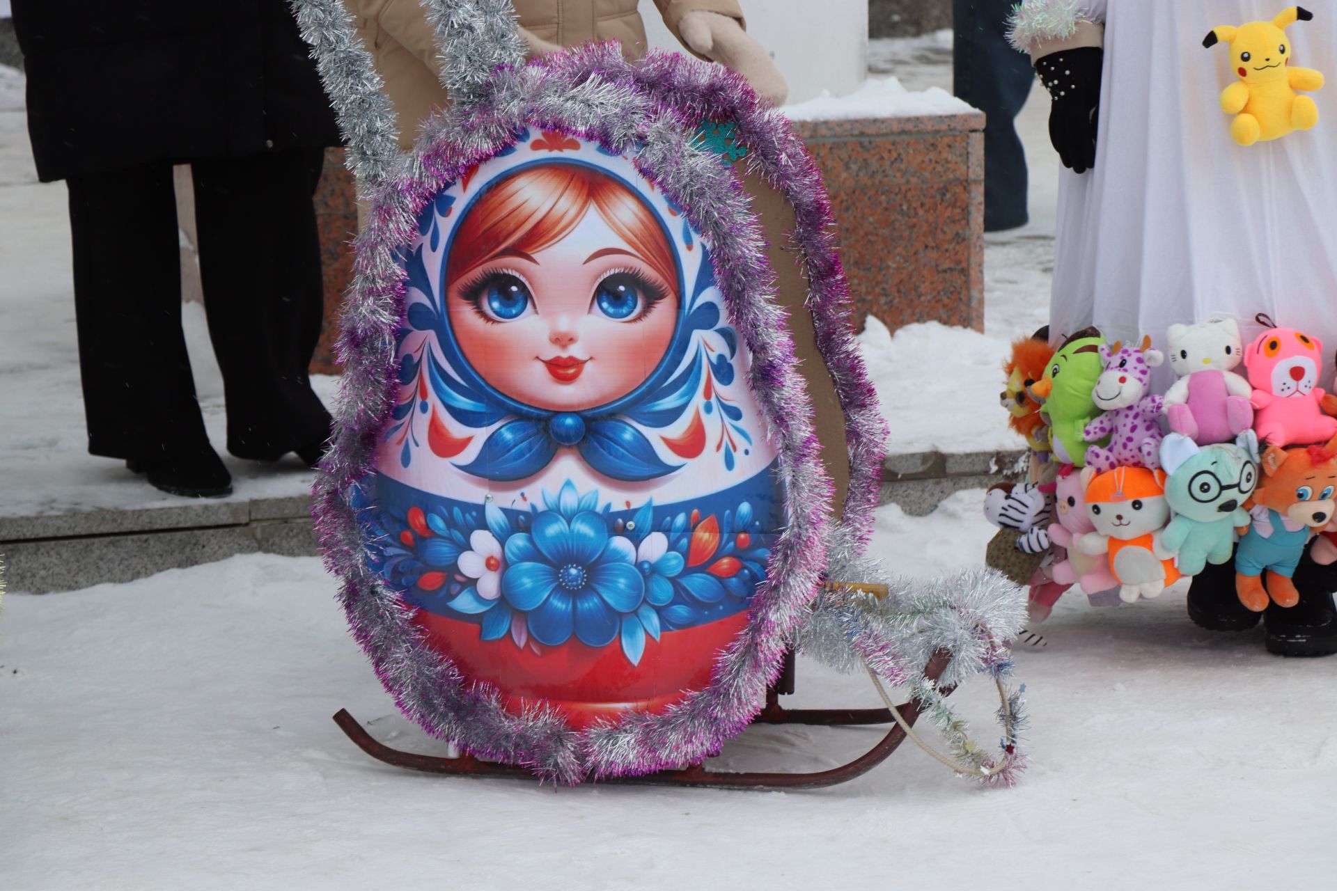 В Нурлате состоялся фестиваль креативных санок «СаниFest» (фоторепортаж)