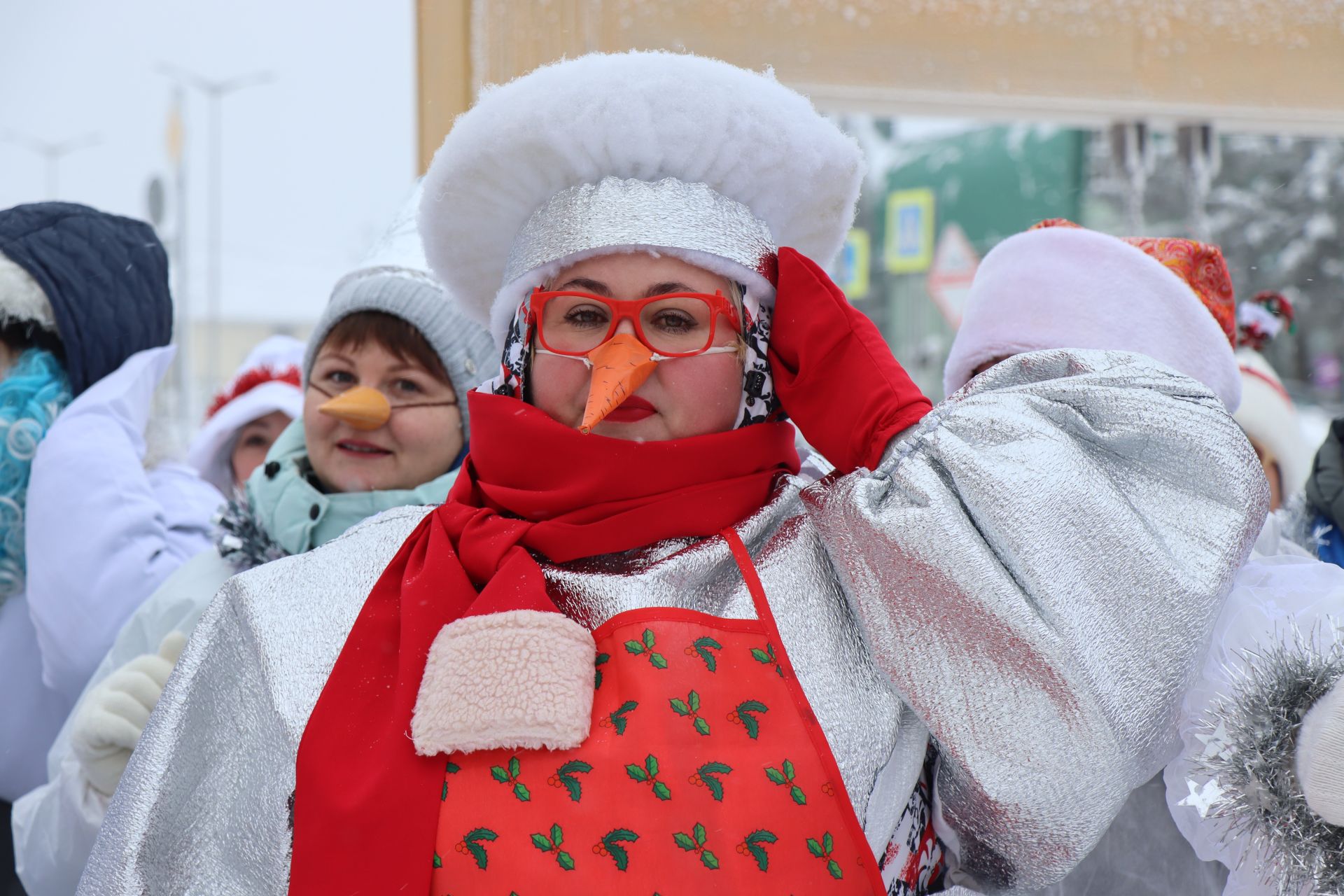 В Нурлате состоялся фестиваль креативных санок «СаниFest» (фоторепортаж)