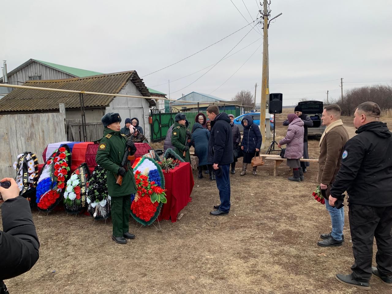 В Тюрнясеве простились с Героем спецоперации