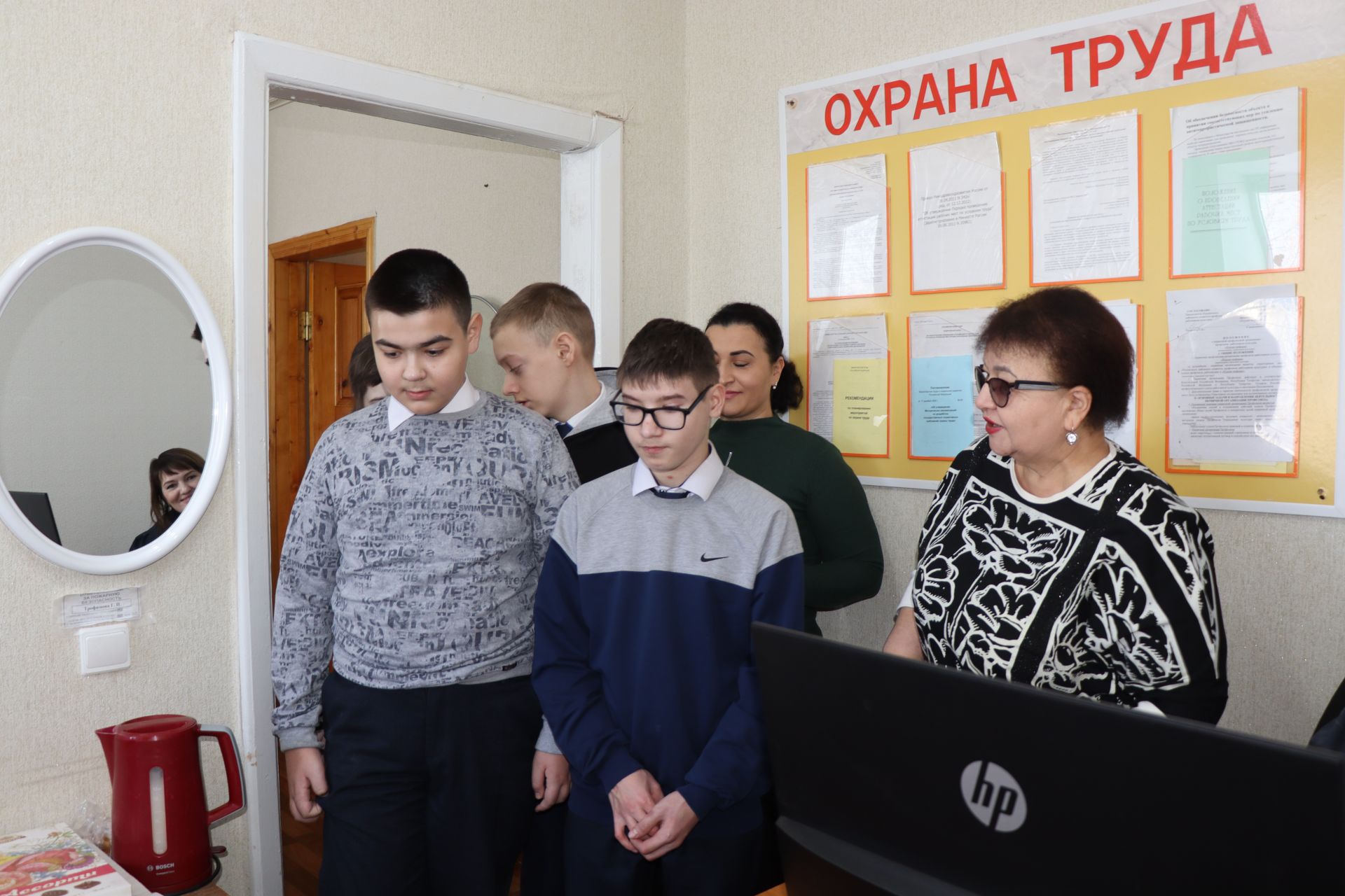 Учащиеся Нурлатской школы-интернат посетили «Нурлат-информ»