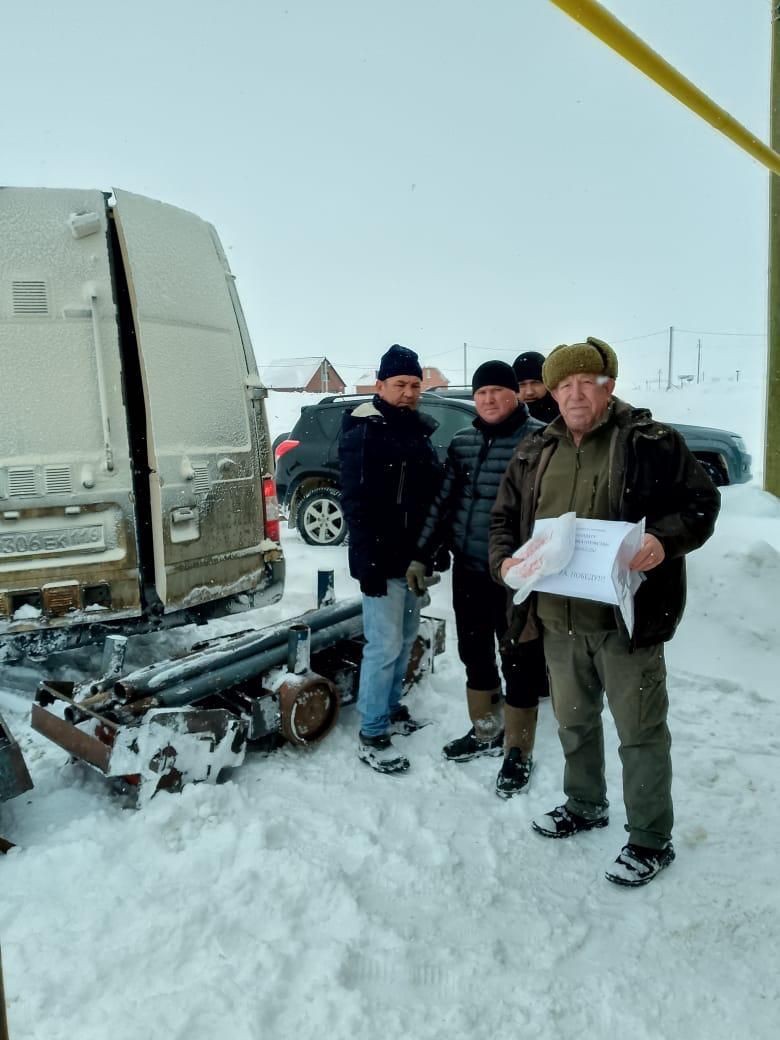 Очередная большая партия банных и окопных печей отправлена нурлатцами участникам спецоперации