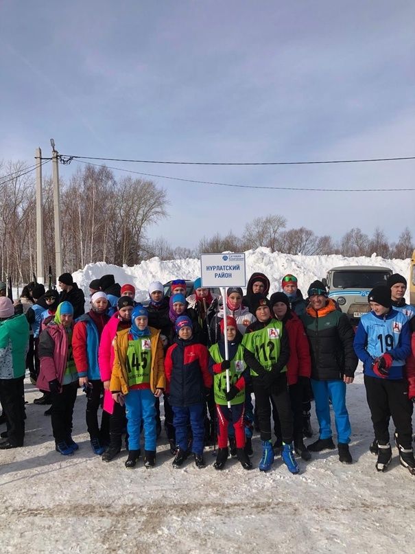 Нурлатская команда «Ледок» завоевала серебро на соревнованиях по лыжным гонкам