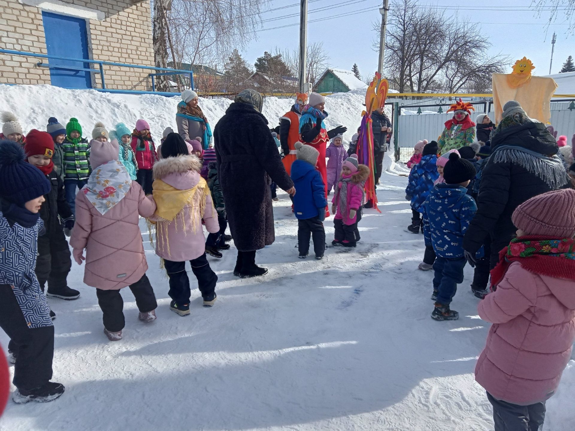 Нурлатский Дом дружбы народов организовал праздник Разгуляй в детском саду « Елочка» | 14.03.2024 | Нурлат - БезФормата