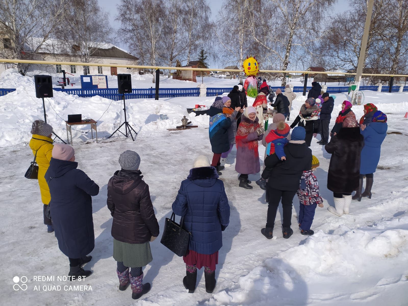 В населенных пунктах Среднекамышлинского сельского поселения прошли проводы зимы