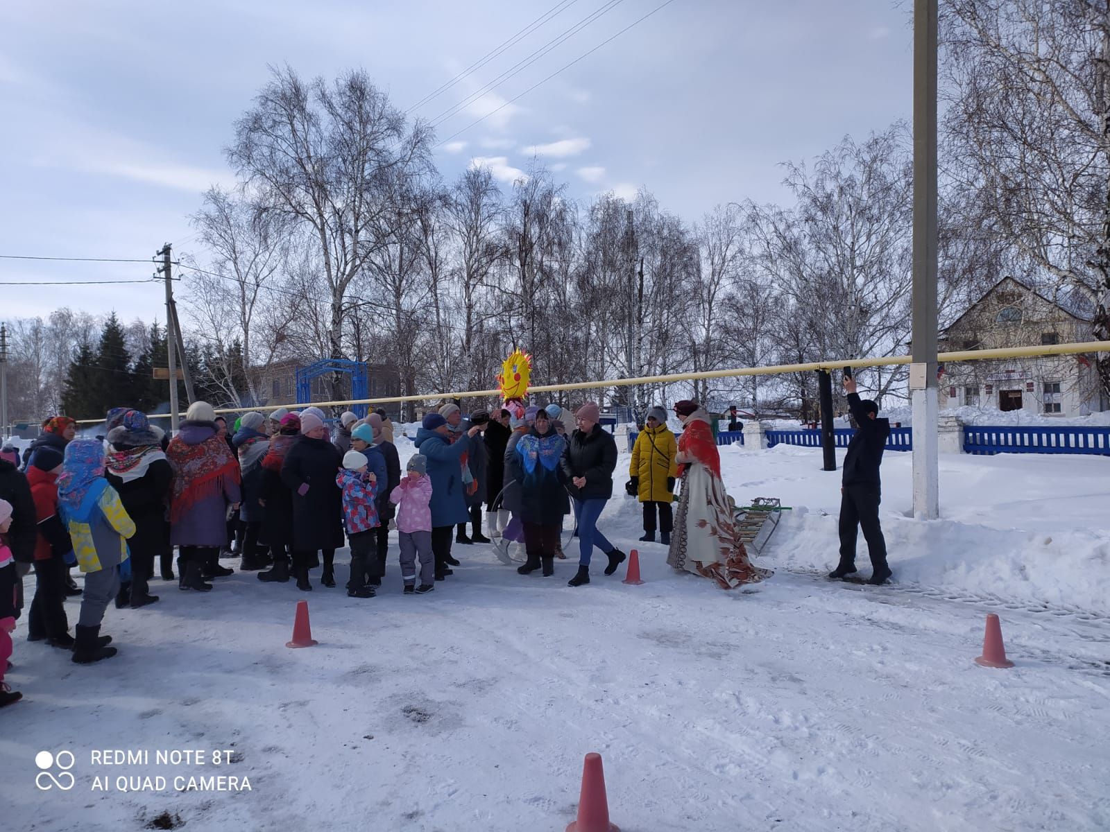 В населенных пунктах Среднекамышлинского сельского поселения прошли проводы зимы