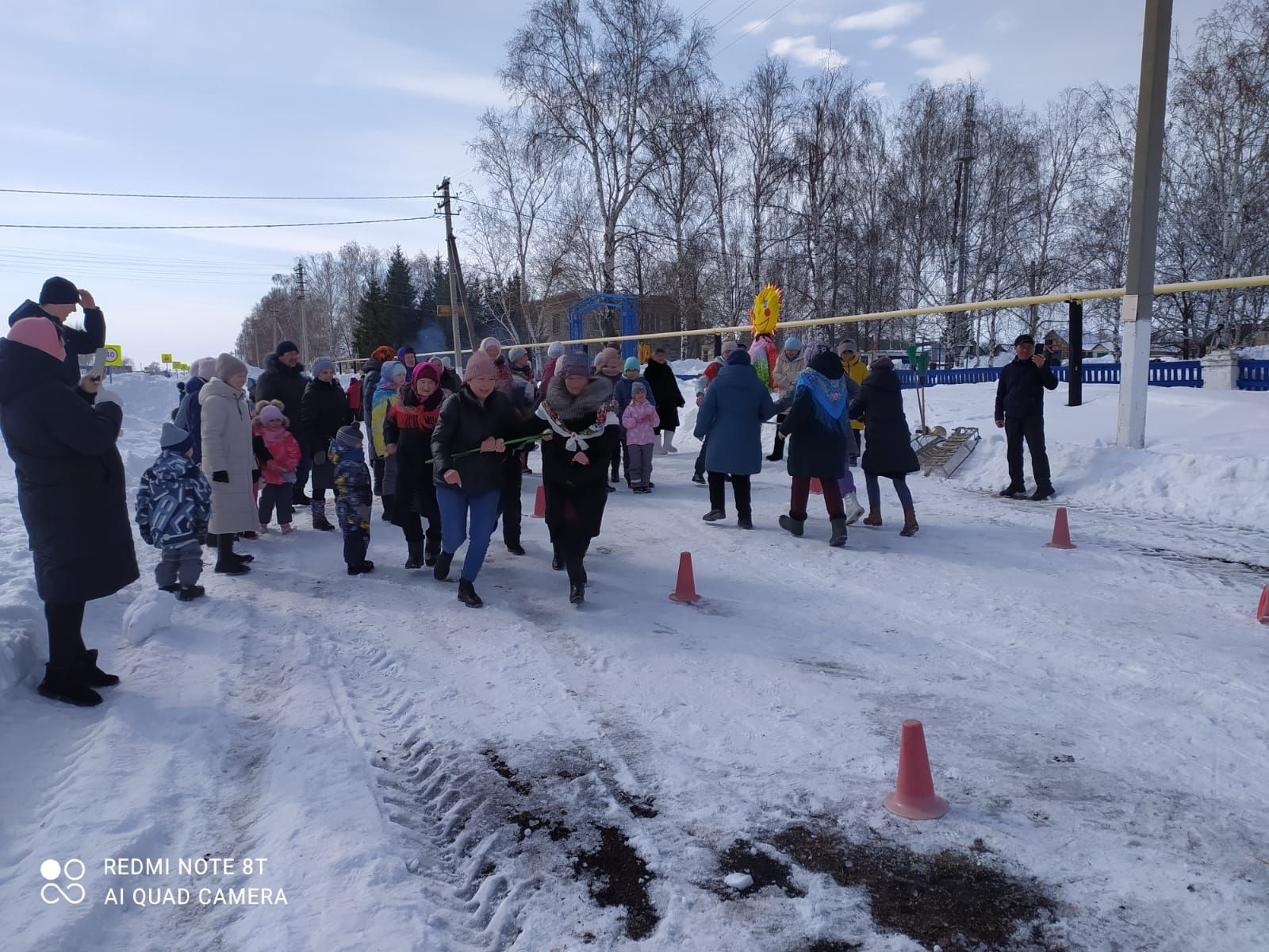 В населенных пунктах Среднекамышлинского сельского поселения прошли проводы зимы