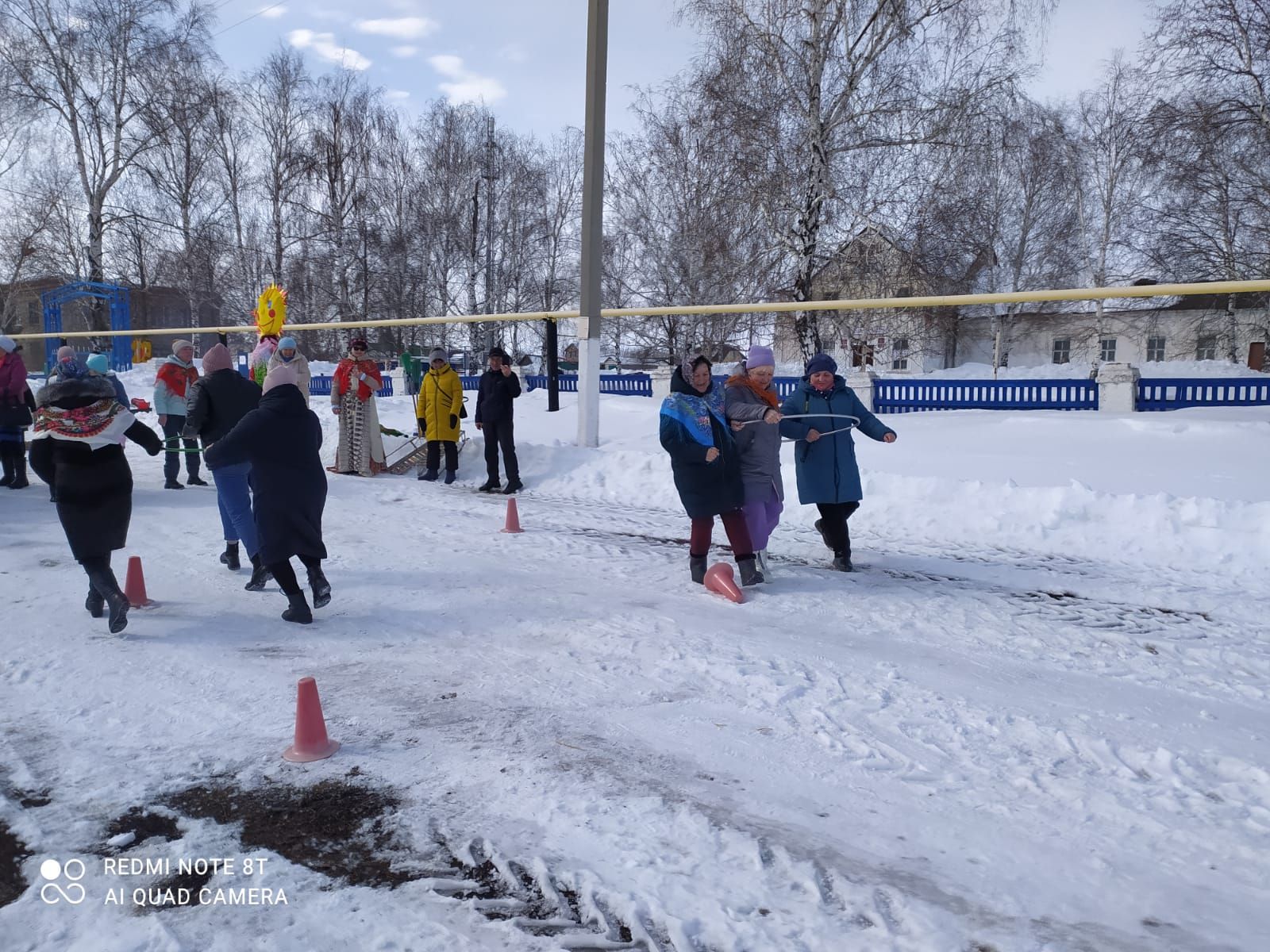 В населенных пунктах Среднекамышлинского сельского поселения прошли проводы зимы