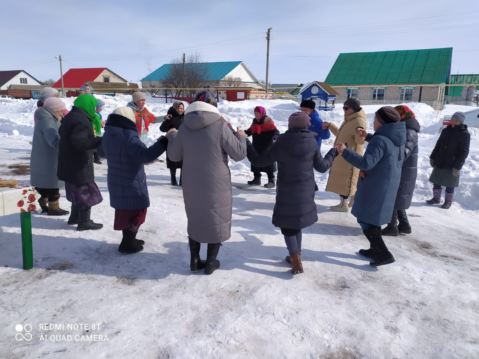 В населенных пунктах Среднекамышлинского сельского поселения прошли проводы зимы