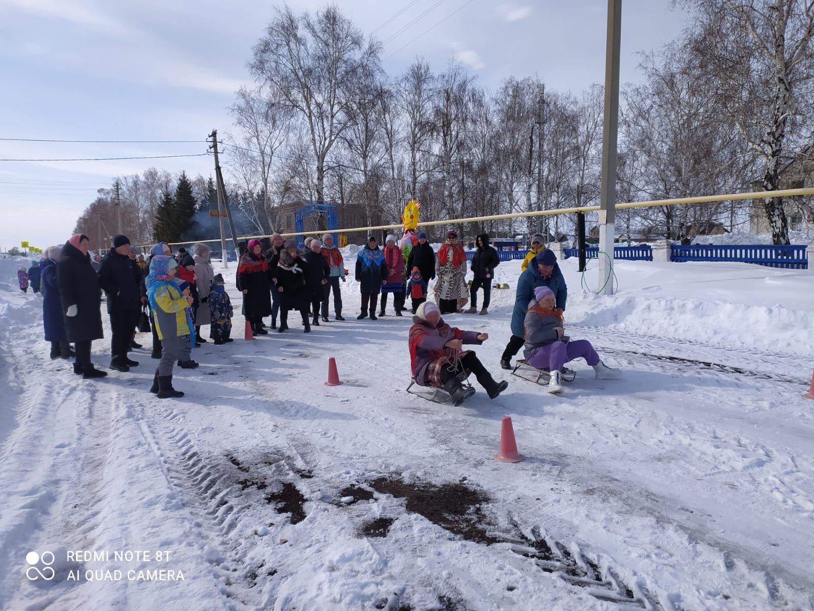 В населенных пунктах Среднекамышлинского сельского поселения прошли проводы зимы