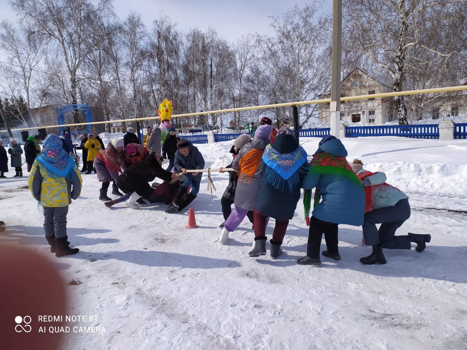 В населенных пунктах Среднекамышлинского сельского поселения прошли проводы зимы