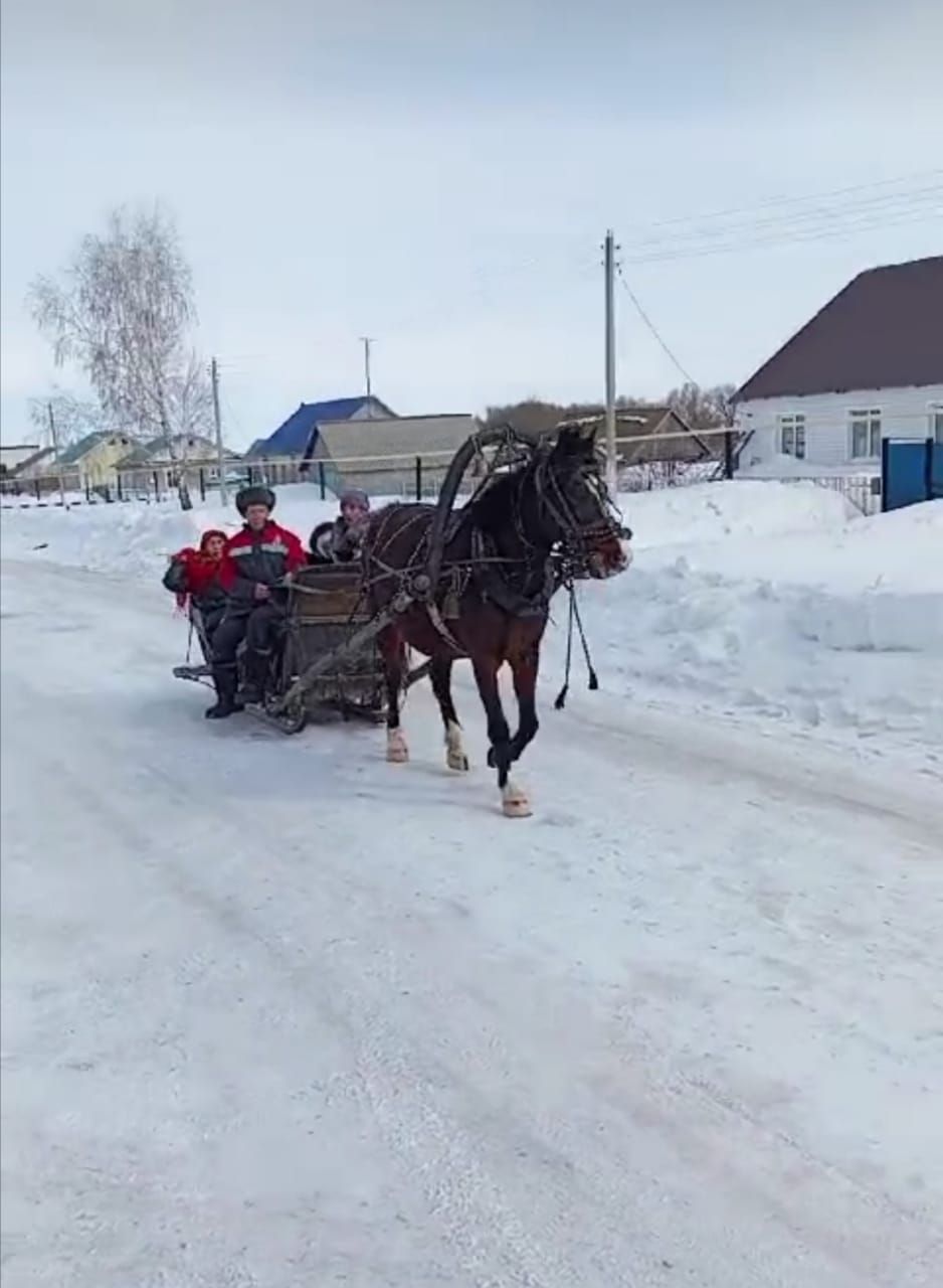 В населенных пунктах Среднекамышлинского сельского поселения прошли проводы зимы