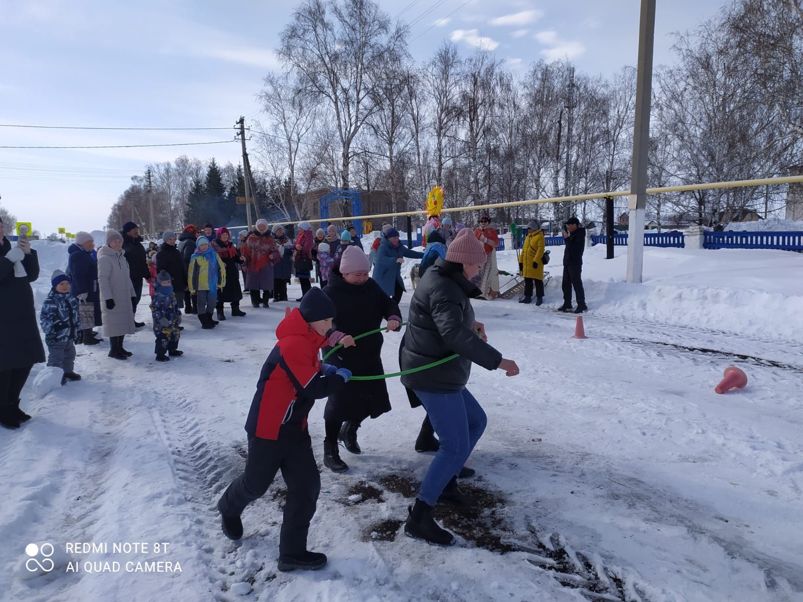 В населенных пунктах Среднекамышлинского сельского поселения прошли проводы зимы