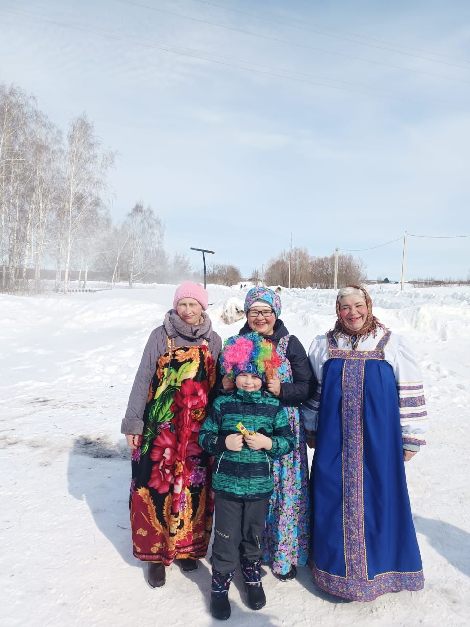 В населенных пунктах Среднекамышлинского сельского поселения прошли проводы зимы