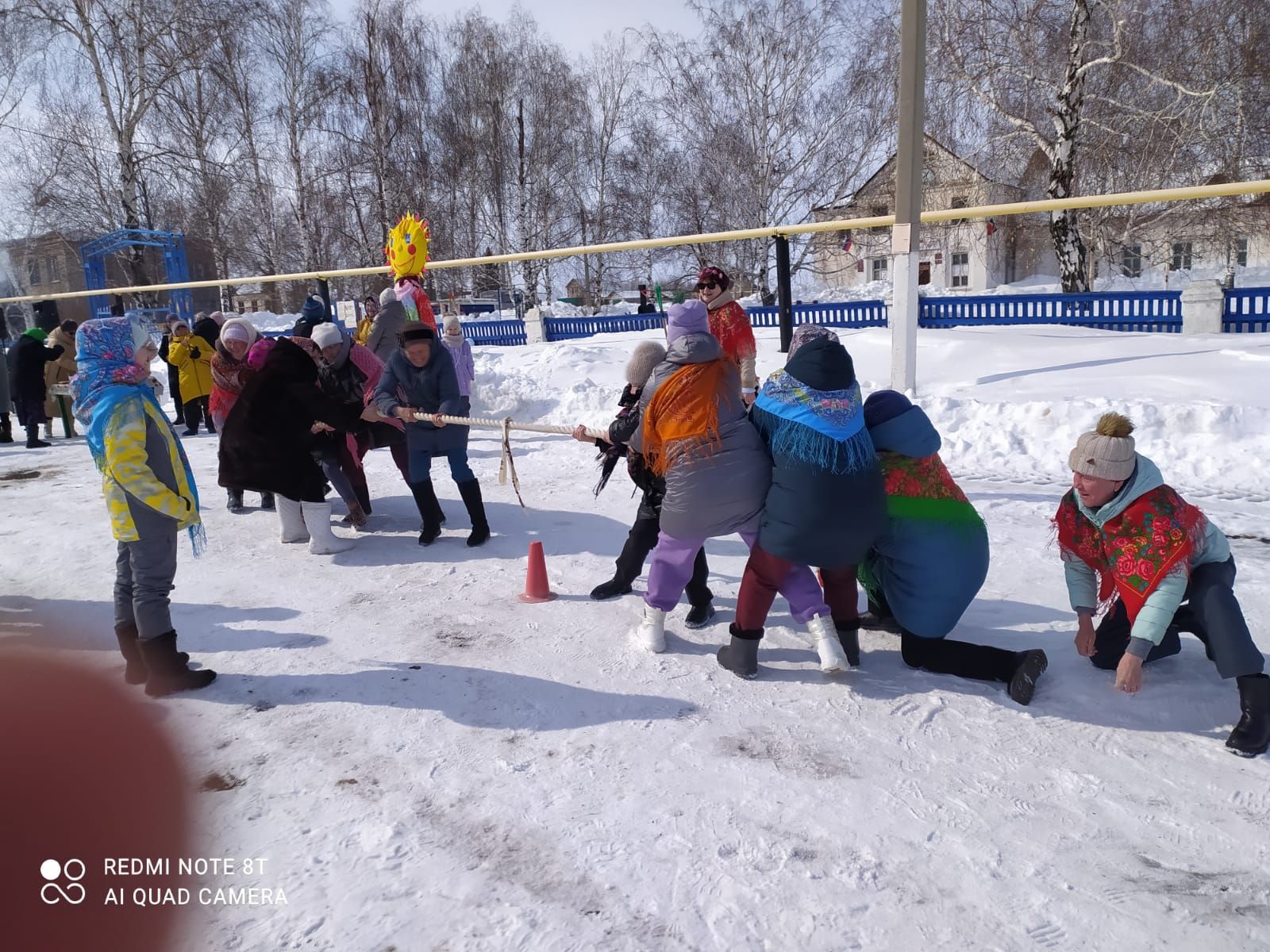 В населенных пунктах Среднекамышлинского сельского поселения прошли проводы зимы