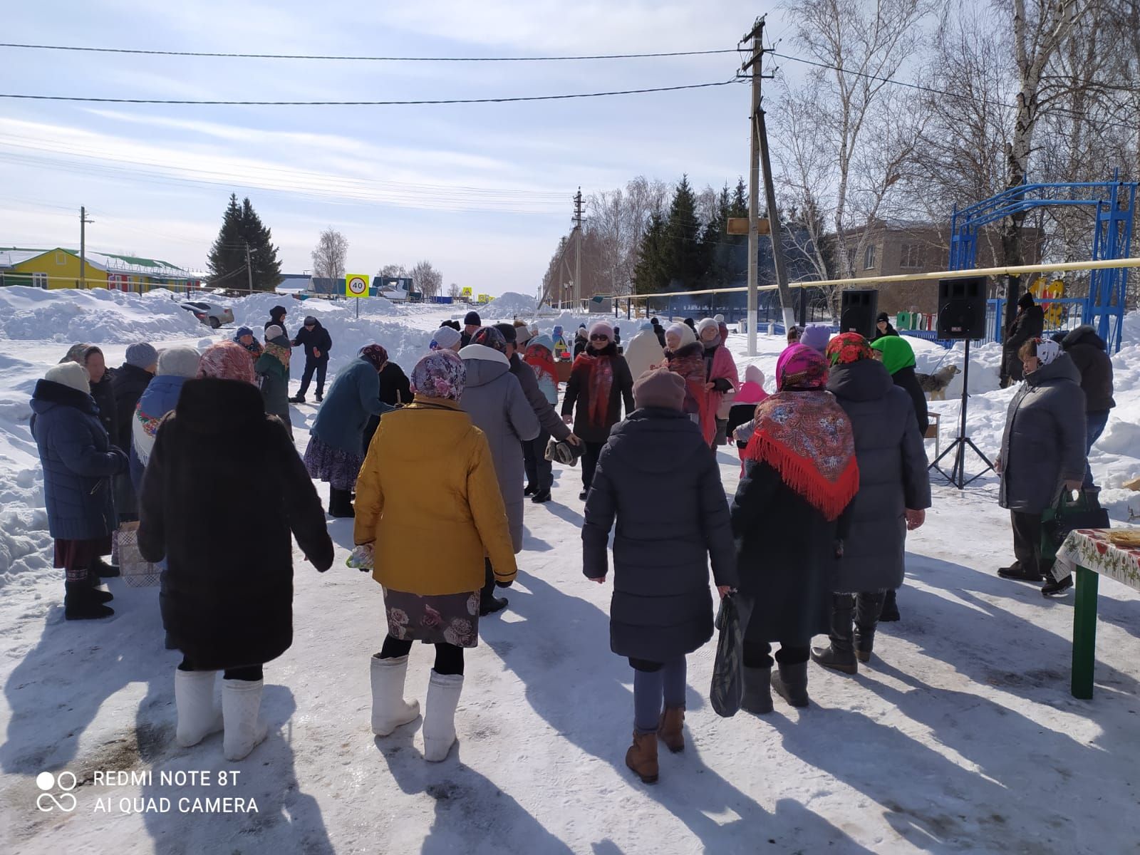 В населенных пунктах Среднекамышлинского сельского поселения прошли проводы зимы