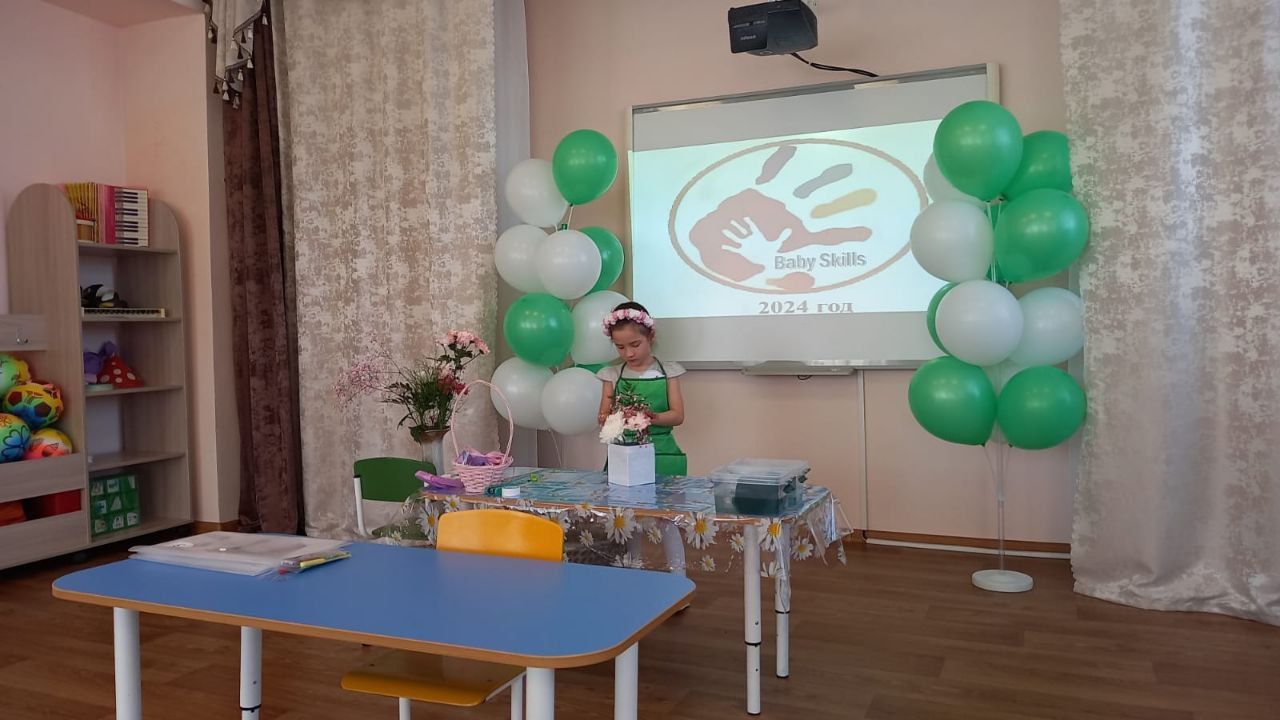 Дошкольница из Нурлата стала победителем регионального этапа Чемпионата Baby Skills