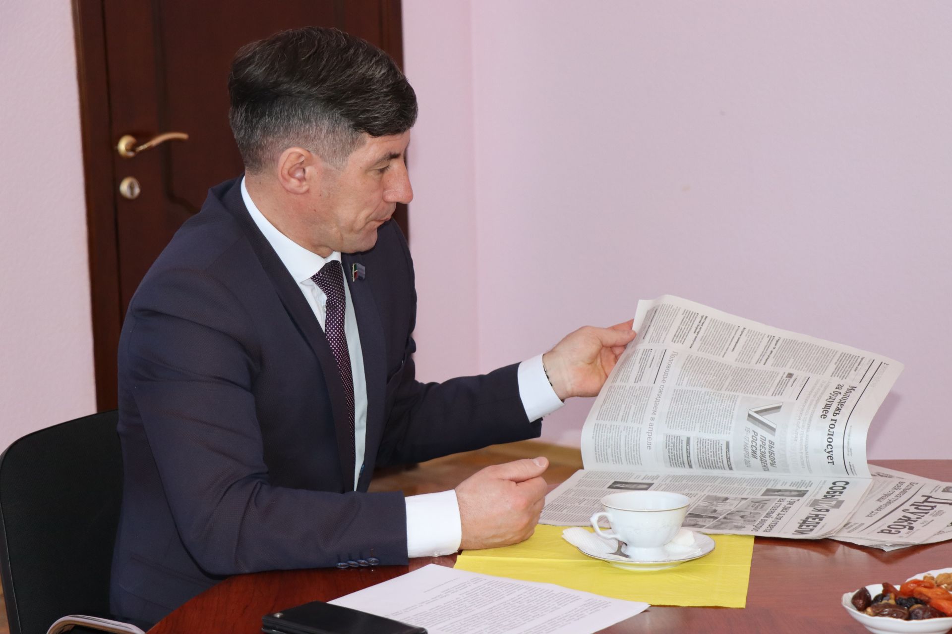Дамир Ишкинеев дал старт акции «Нурлат-информа» «Добрая подписка»
