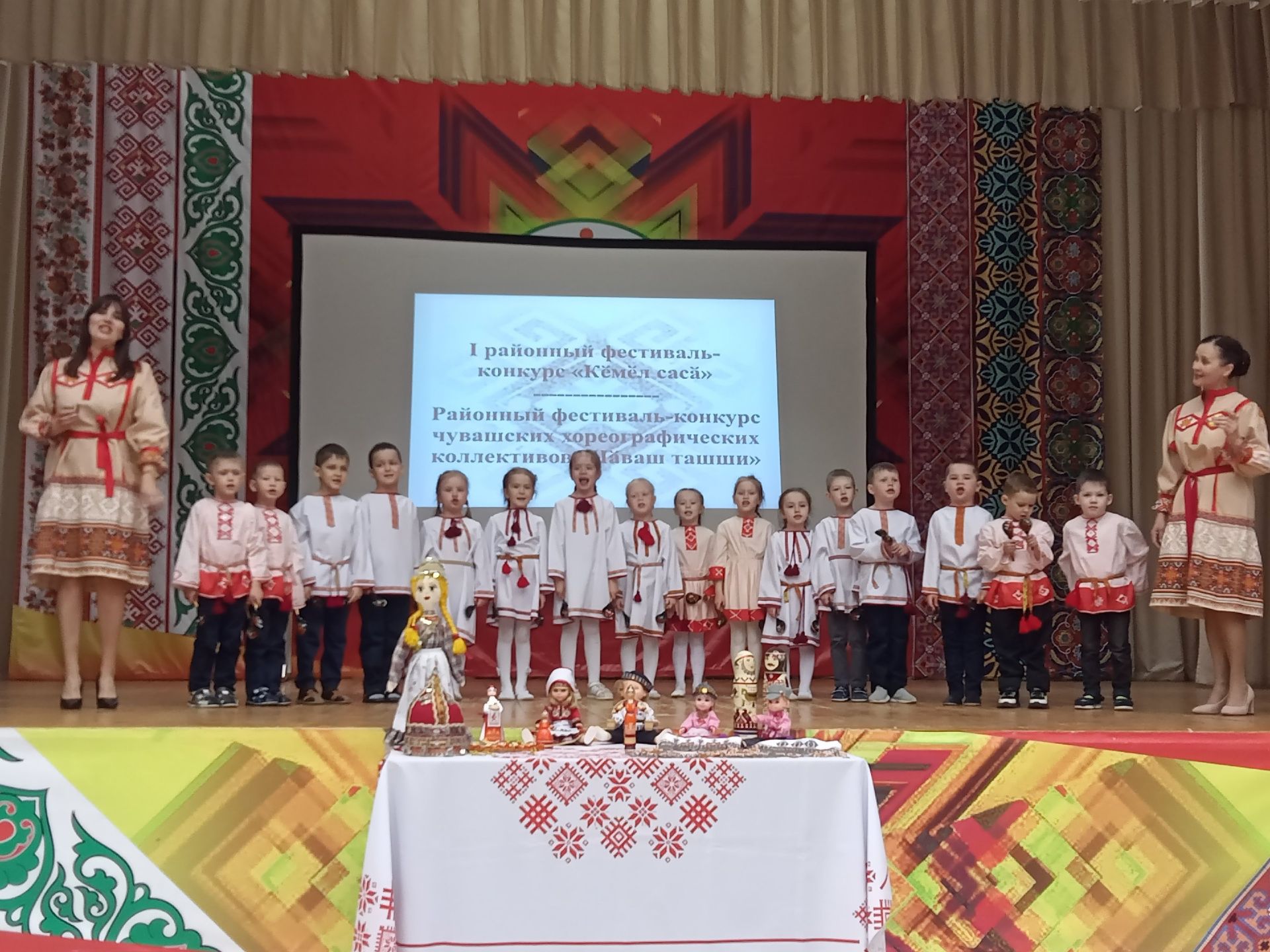 Юные нурлатцы приняли участие в I районном фестивале к Дню чувашского языка