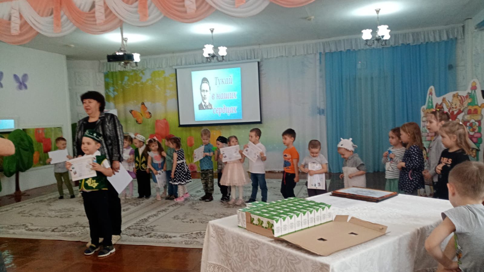 В детском саду «Сказка» прошел конкурс чтецов  «Тукай в наших сердцах»