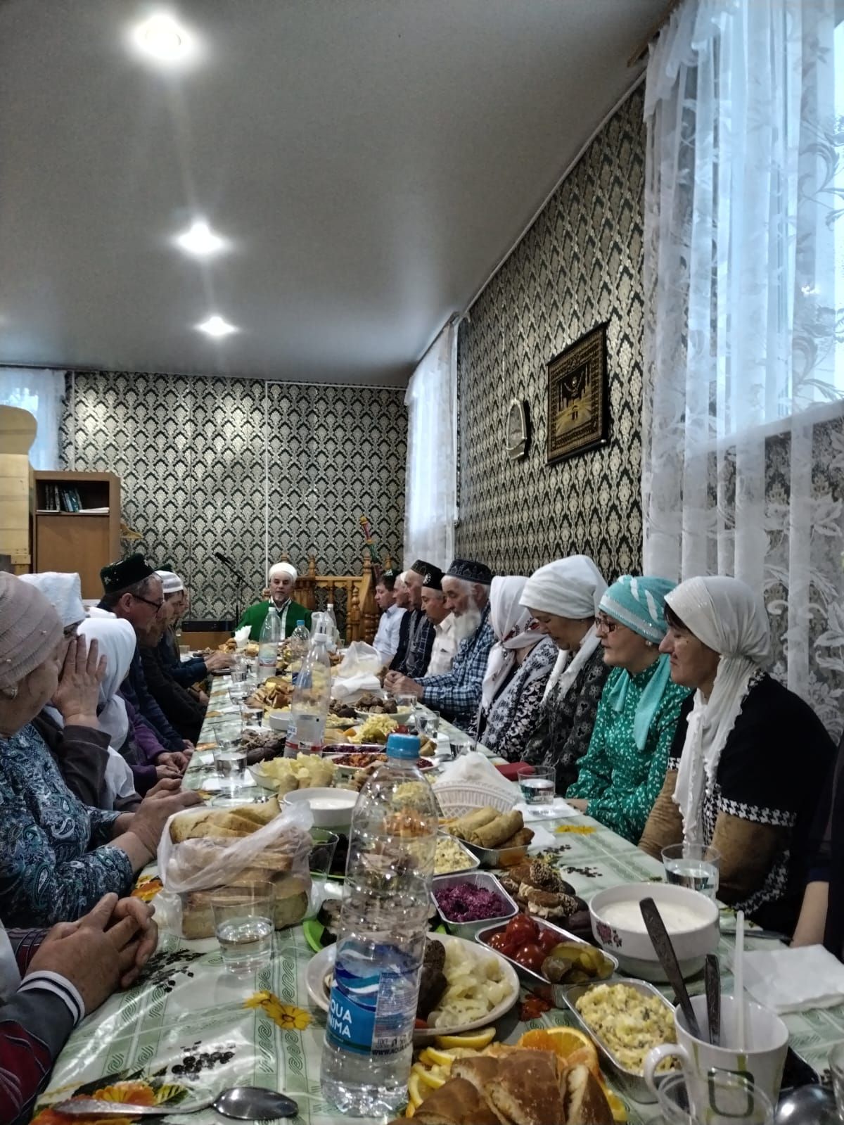 В Тюрнясево в мечети общими силами жителей села провели ифтар-меджлис